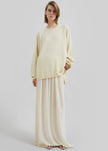 Basel Crew Neck Sweater - Pale Yellow