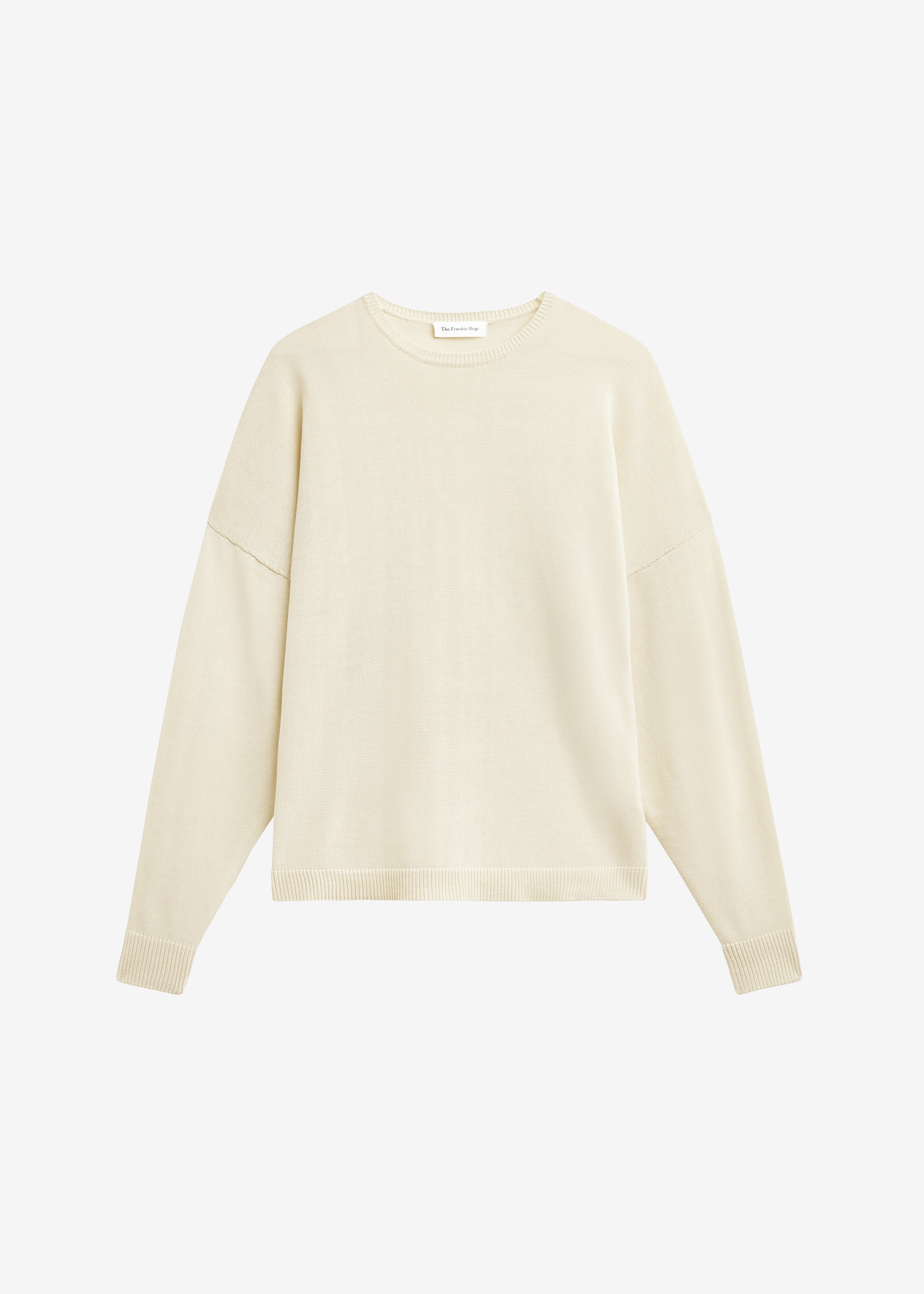 Basel Crew Neck Sweater - Pale Yellow - 6