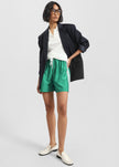 Bastia Lace Lined Shorts - Green