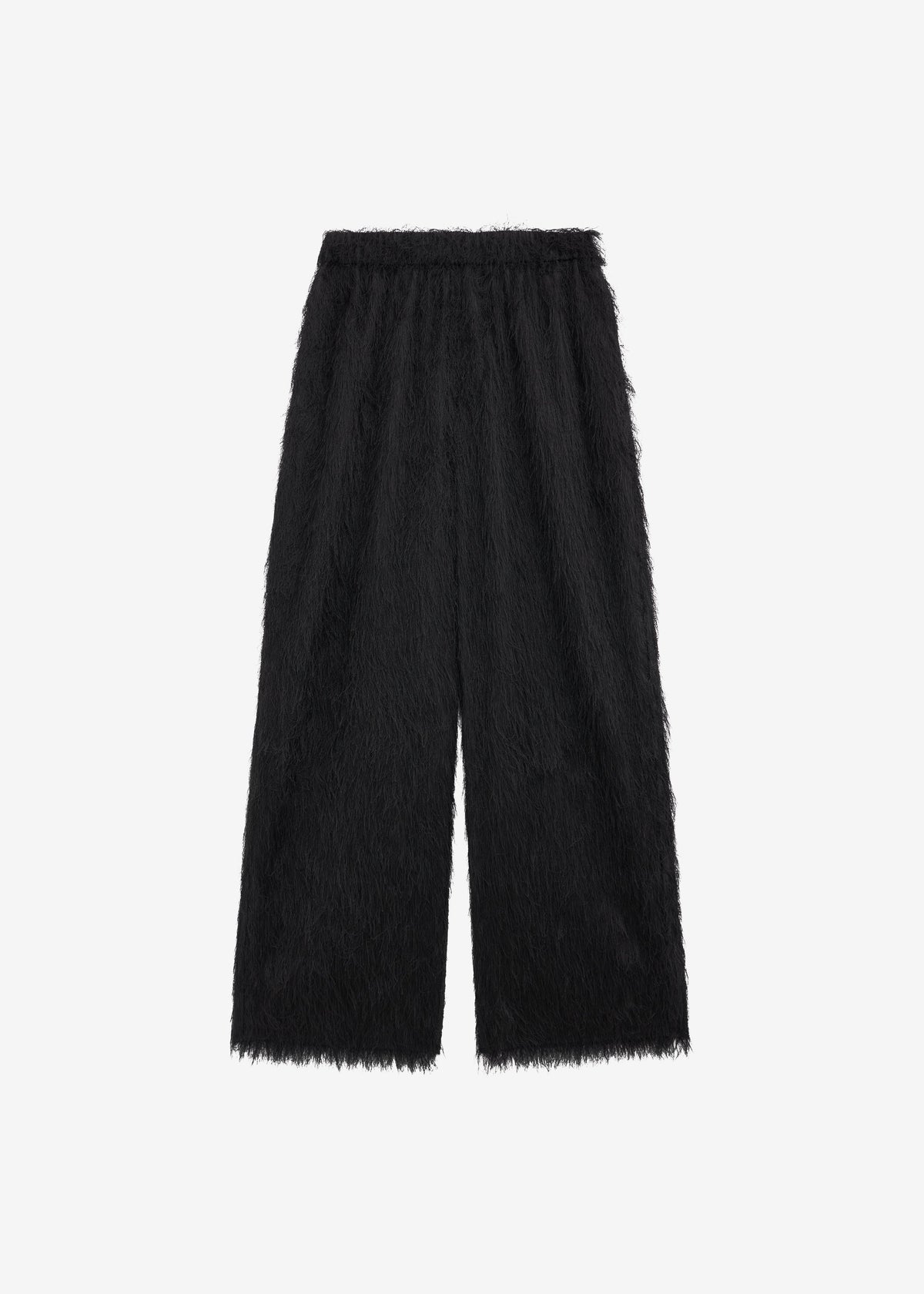 Baxter Fringed Track Pants - Black - 7