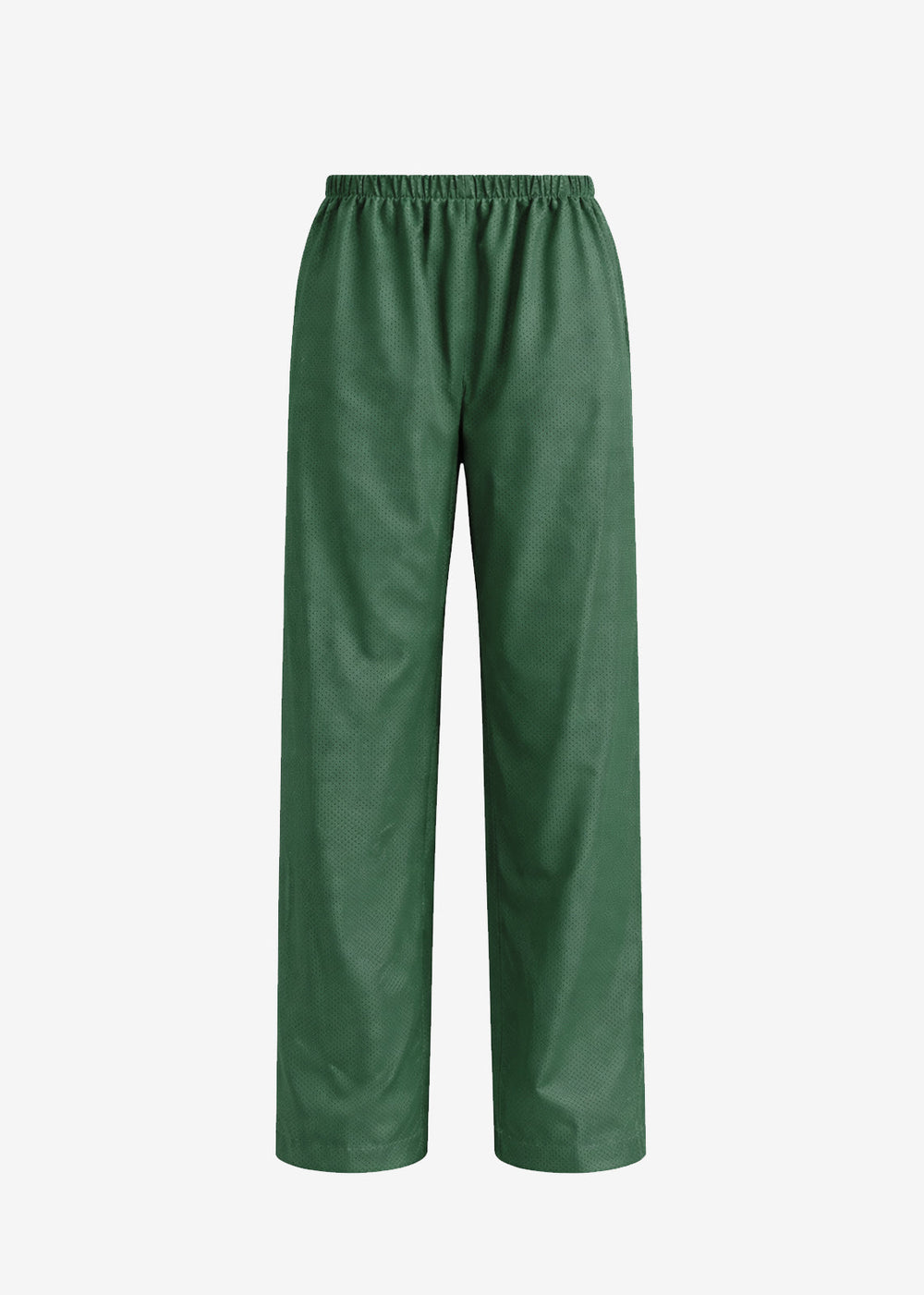 Baxter Perforated Track Pants - Hunter Green