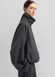 Baxter Plaid Track Jacket - Dark Grey