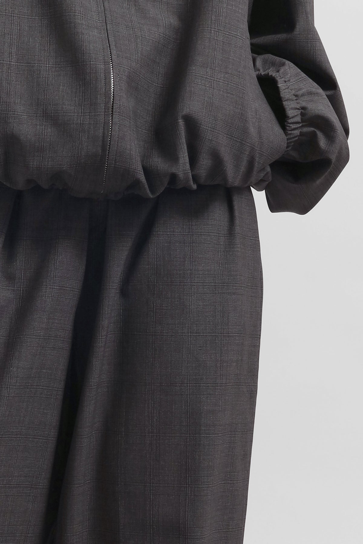 Baxter Plaid Track Pants - Dark Grey - 3