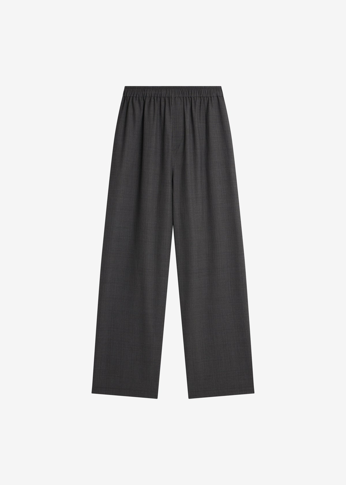 Baxter Plaid Track Pants - Dark Grey - 8