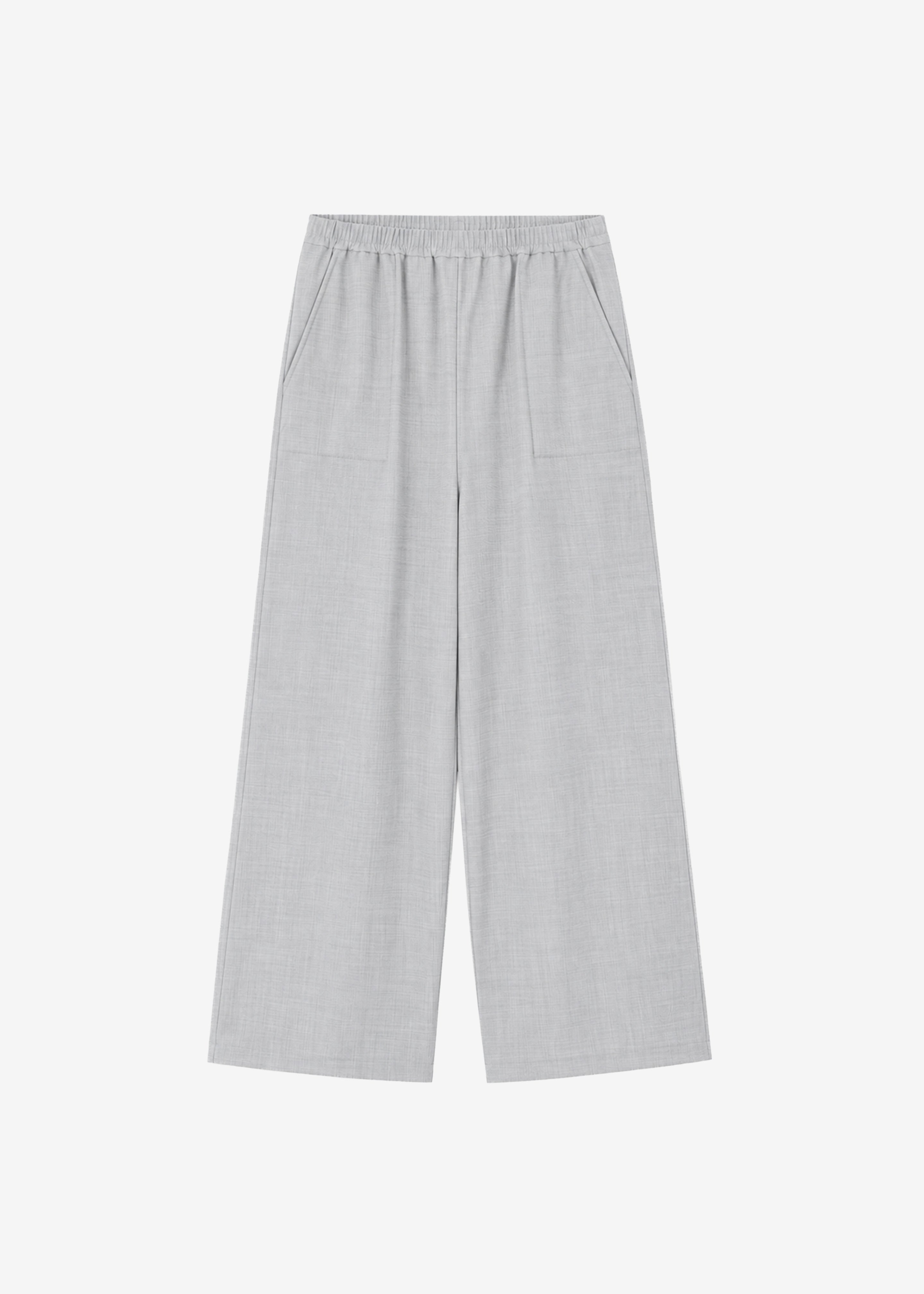 Baxter Reversible Track Pants - Grey Melange - 13