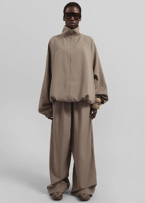 Baxter Track Jacket - Taupe