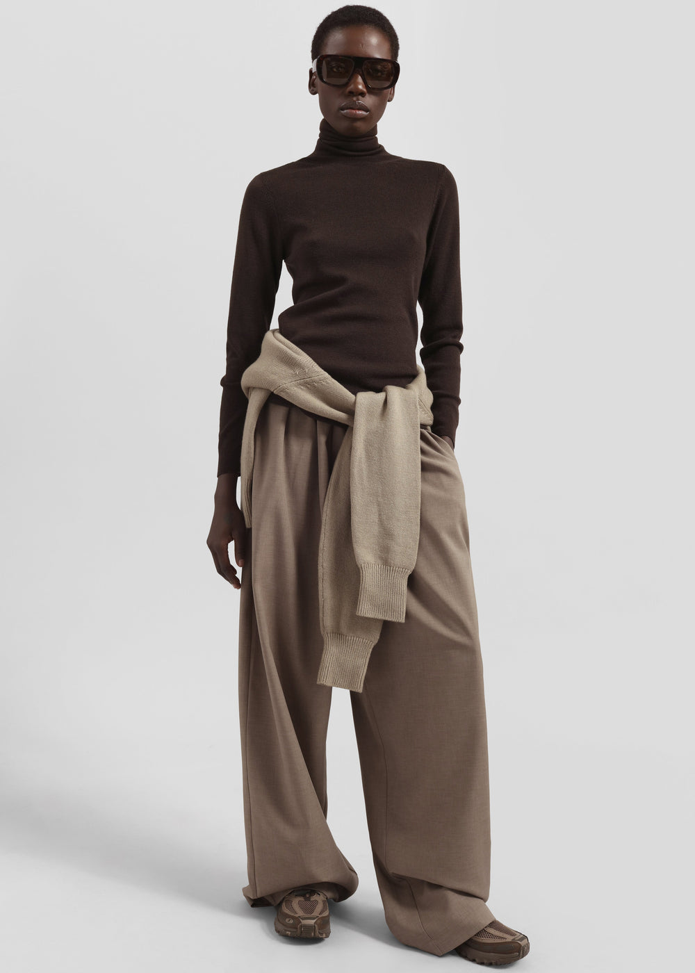 Baxter Track Pants - Taupe