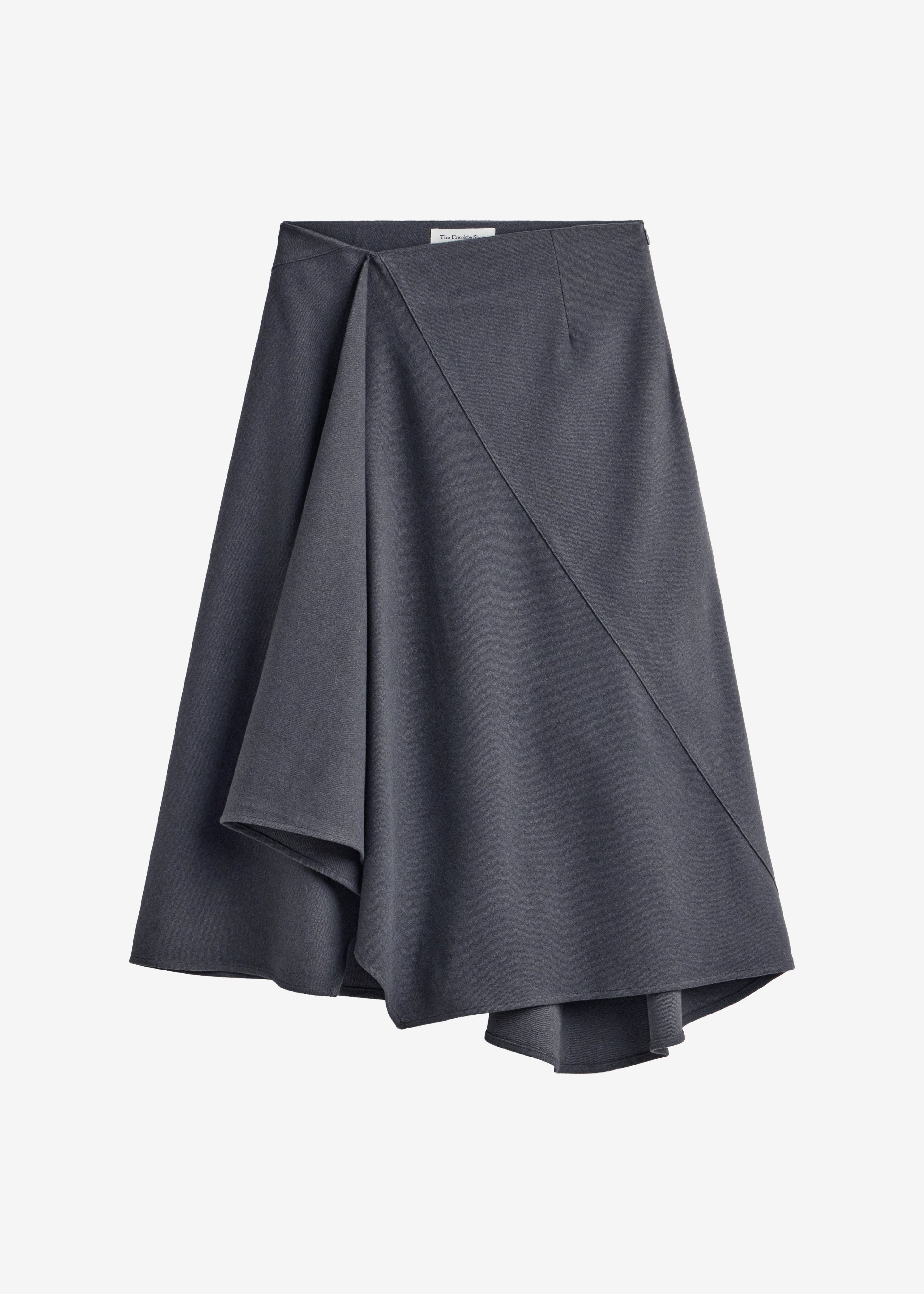 新品♡HOLIDAYホリデイBELTED PENCIL FLARE SKIRT1 Bayel Flared Midi Skirt - Dark Grey – The Frankie Shop Europe