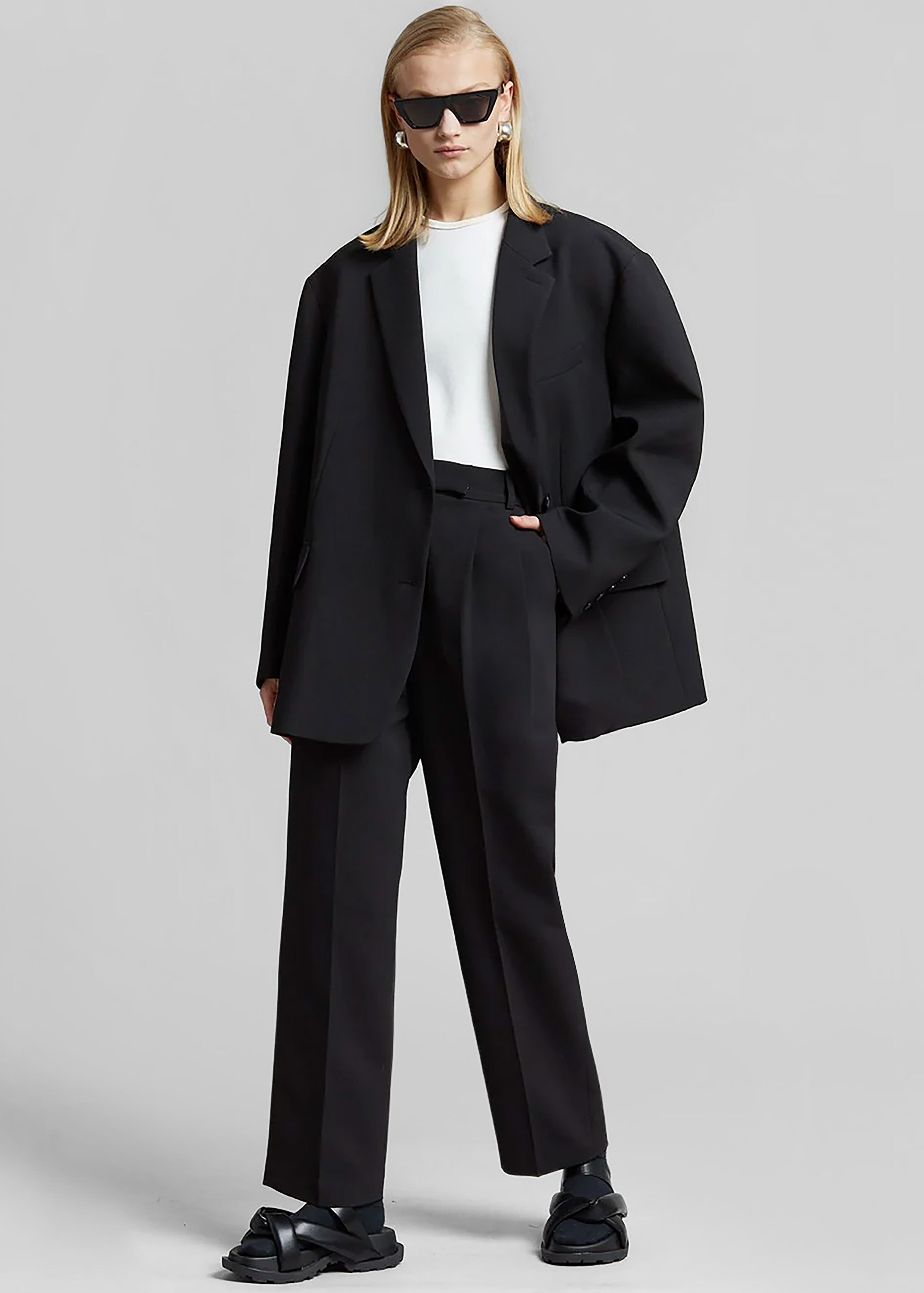 Bea Blazer - Black - 4