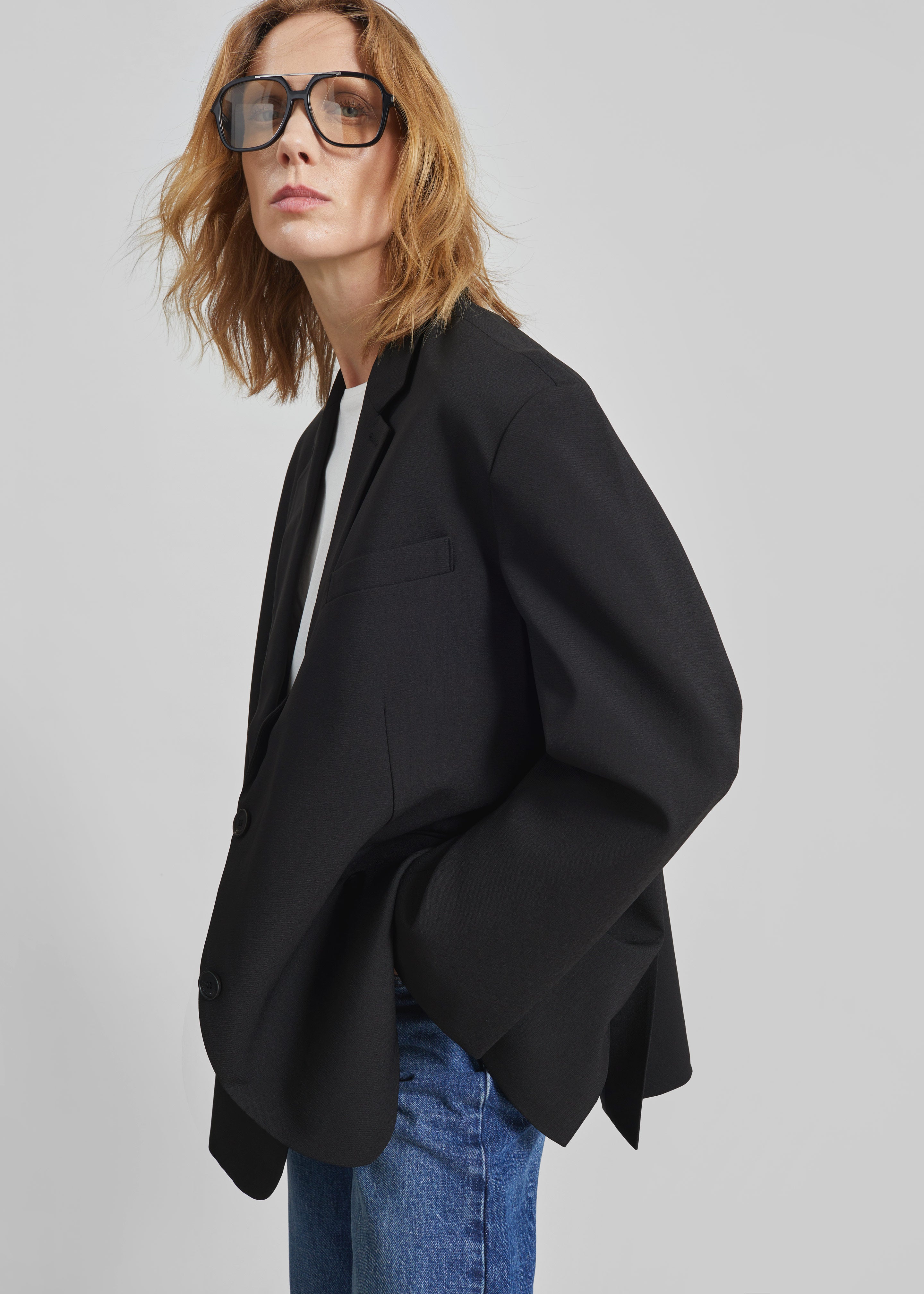 Bea Blazer - Black – The Frankie Shop Europe