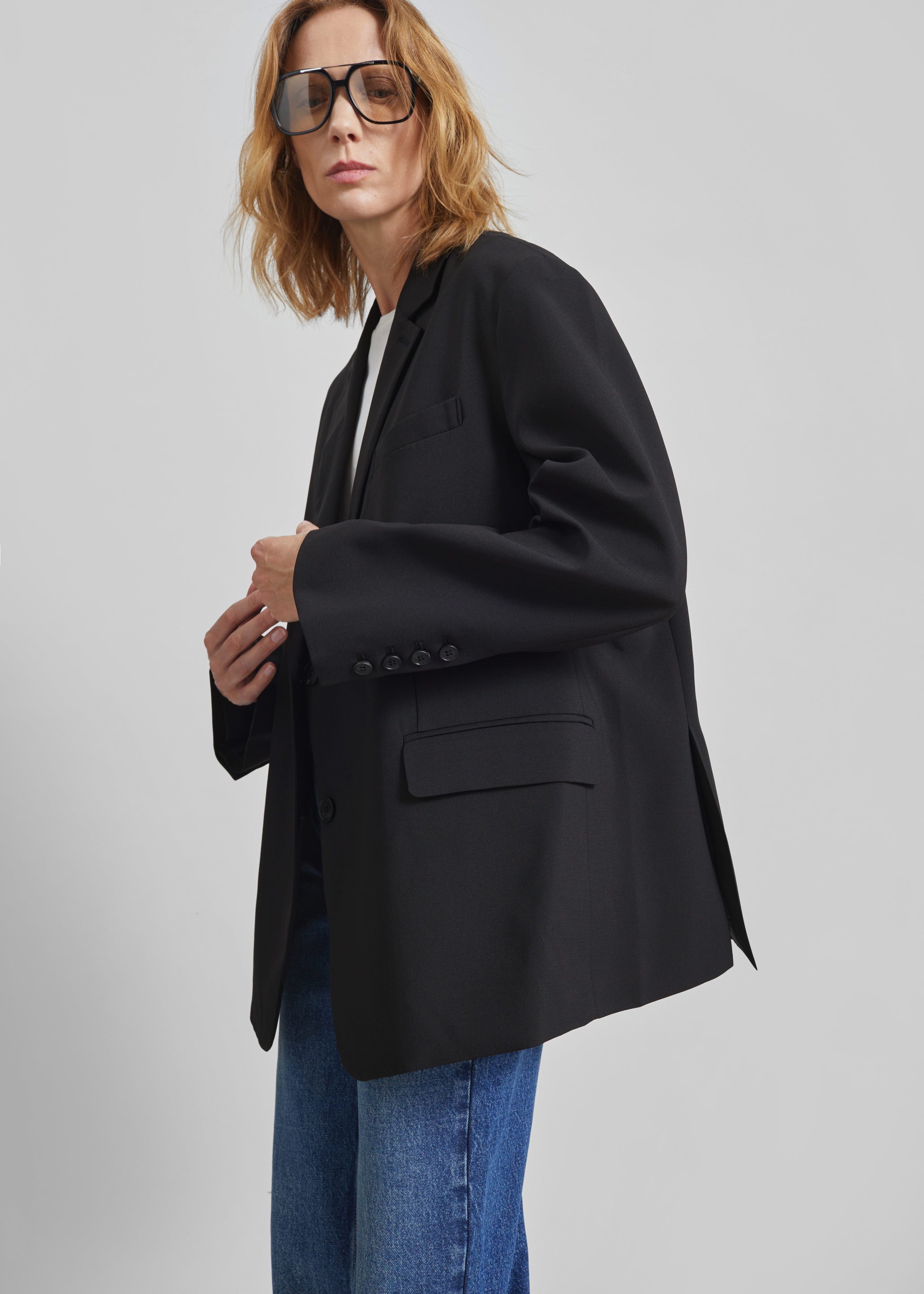 Bea Blazer - Black – The Frankie Shop Europe
