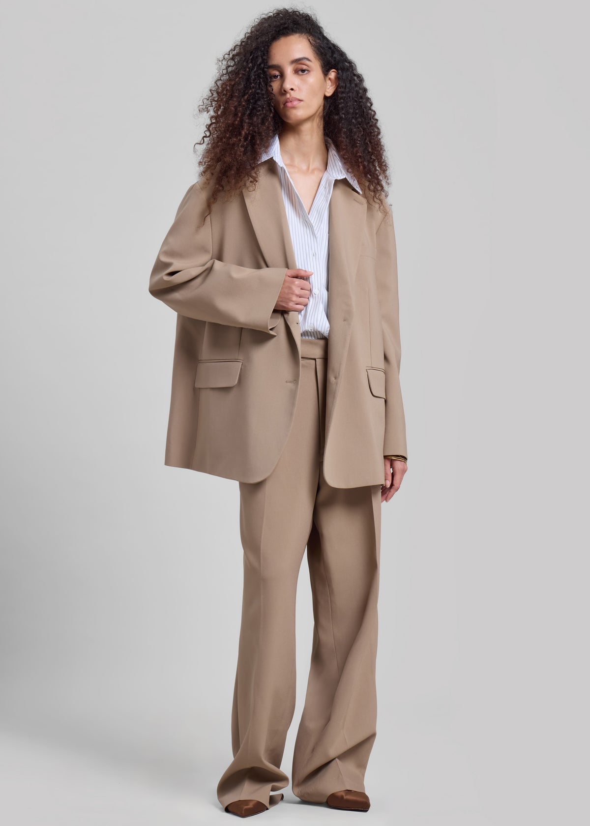 Bea Blazer - Latte - 14