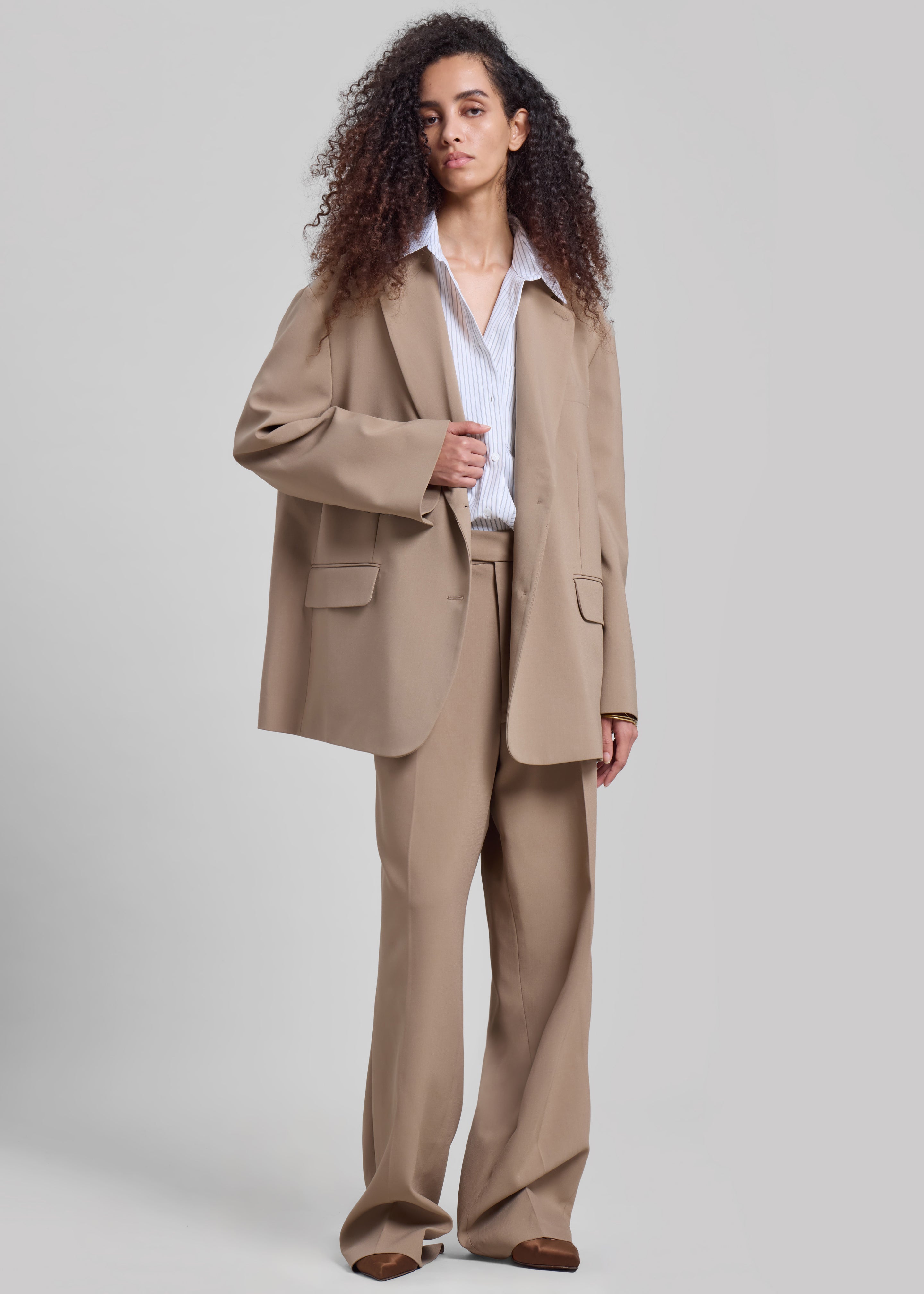 Bea Blazer - Latte - 14
