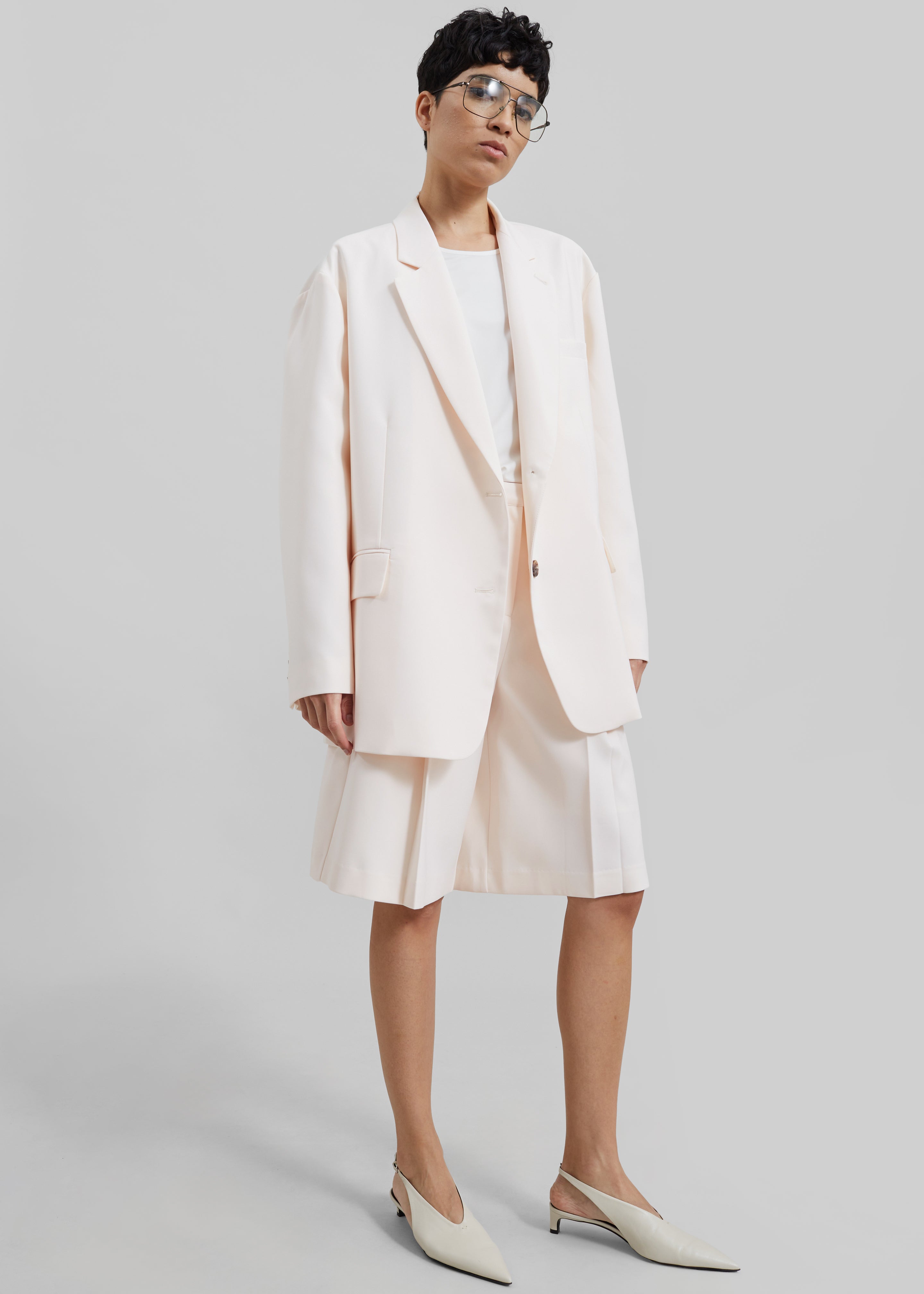 Bea Blazer - Light Peach - 1