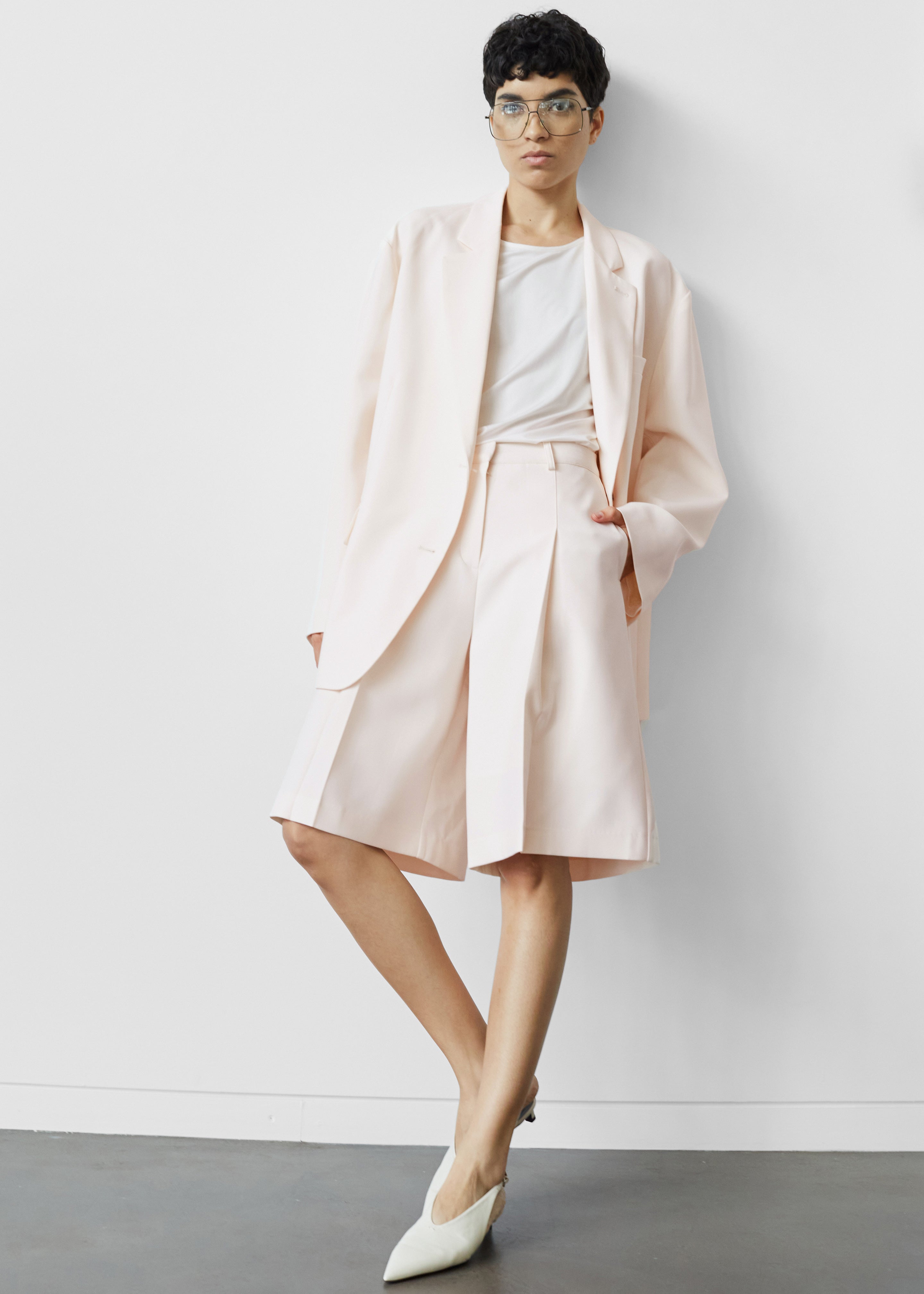 Bea Blazer - Light Peach - 3