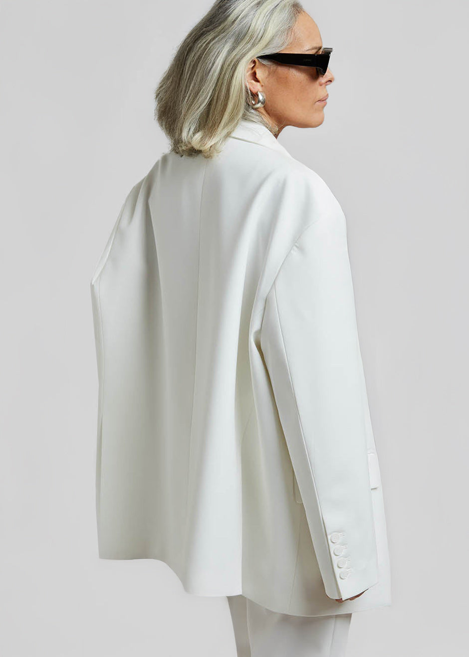 Bea Blazer - White - 8