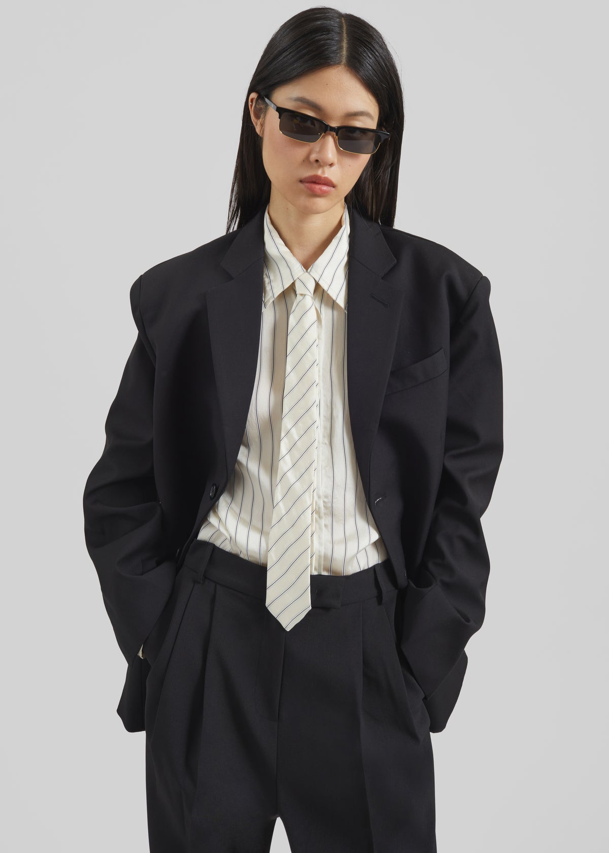 Bea Suit Pants - Black - 3