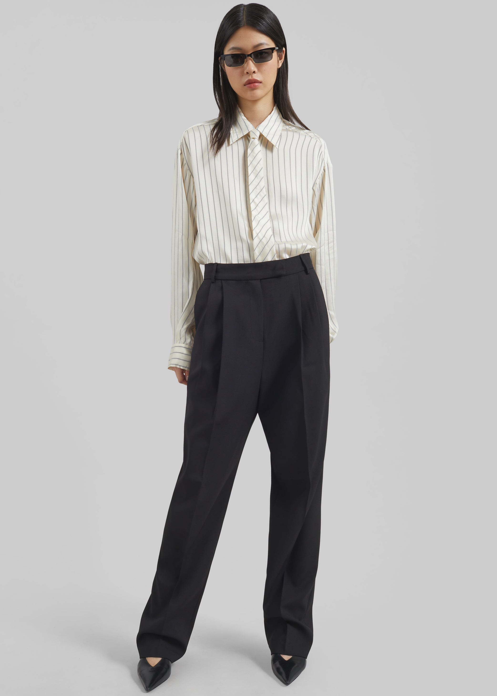 Shop the look image for Bea Suit Pants - Black