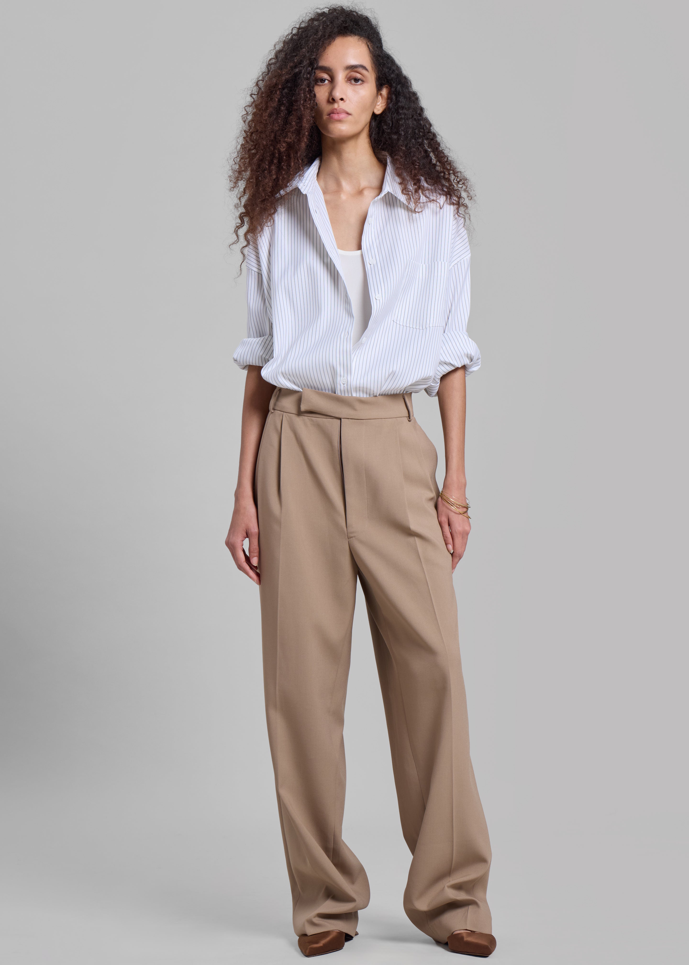 Bea Suit Pants - Latte - 11