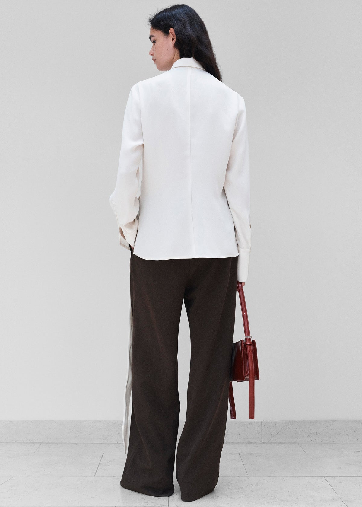 Beaufille blouse Alanis - Porcelain