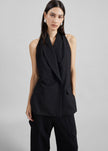 Beaufille Amari Halter Vest - Black