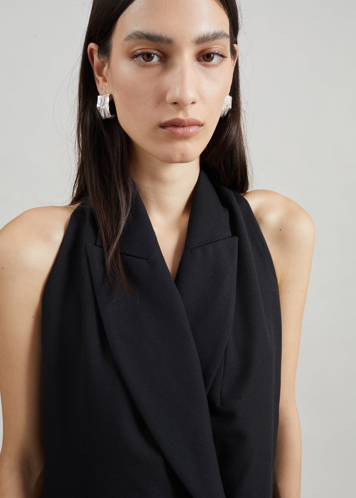Beaufille Amari Halter Vest - Black