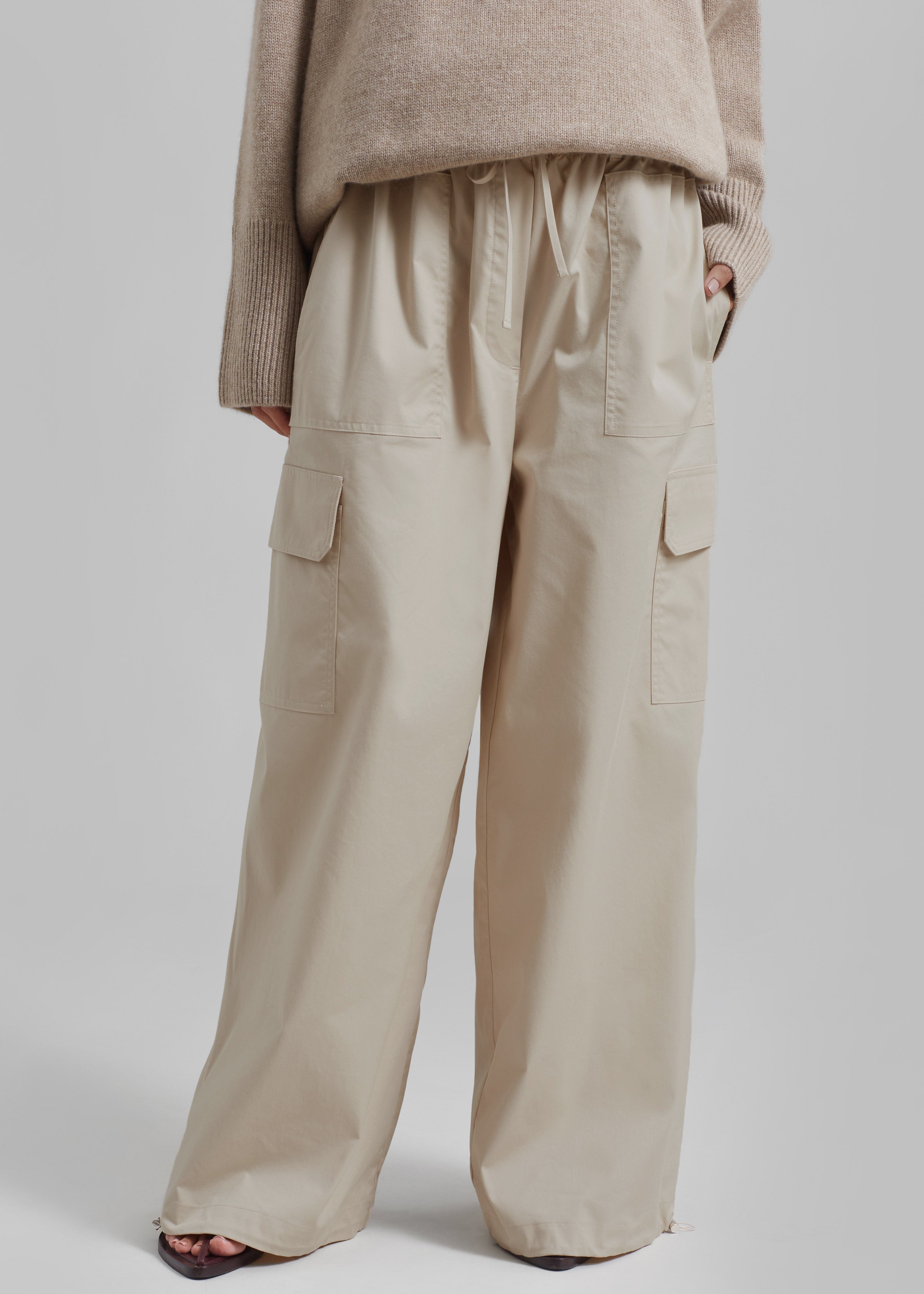 Beaufille Ernst Cargo Pants - Beige - 5