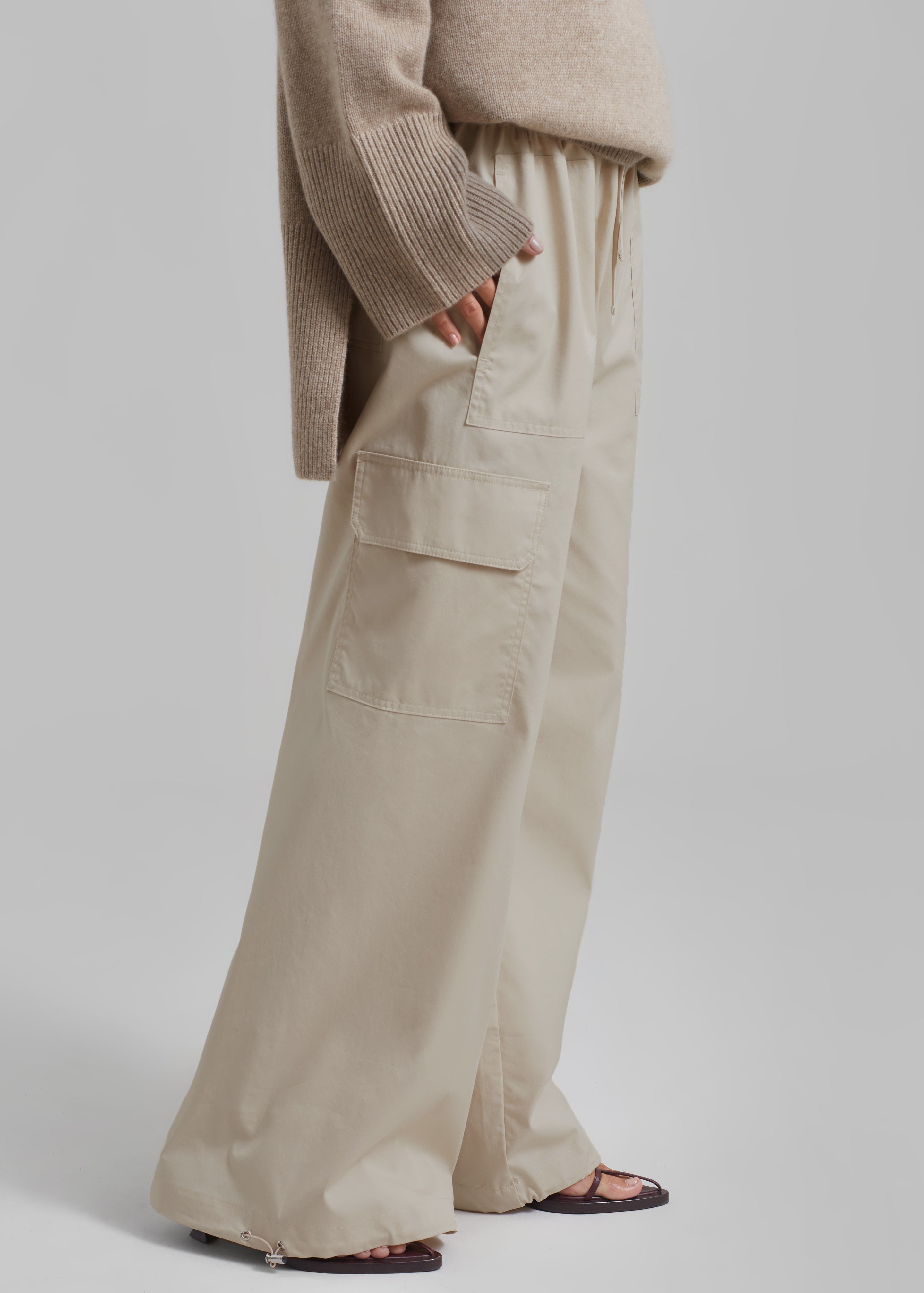 Beaufille Ernst Cargo Pants - Beige - 2