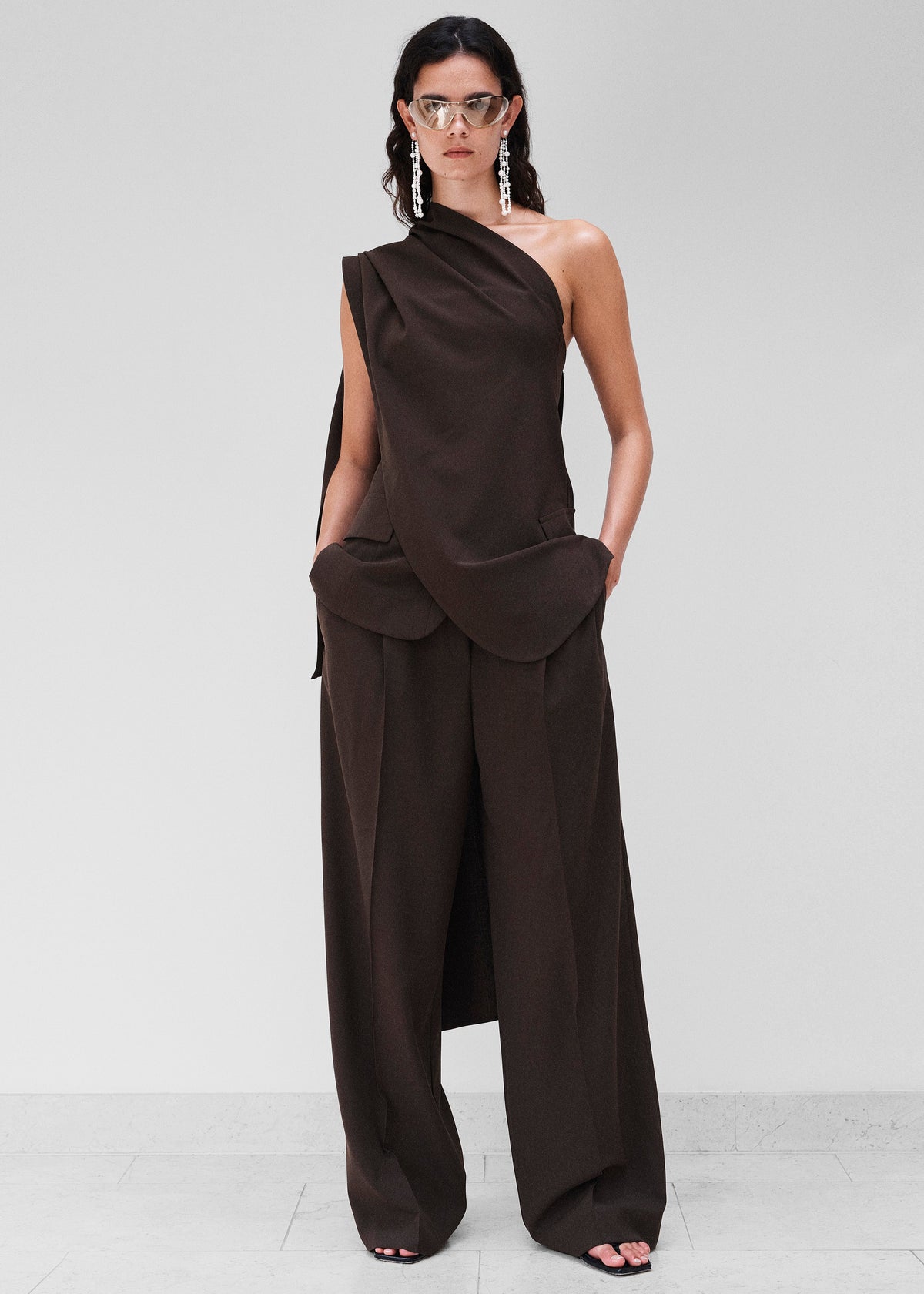 Beaufille blusa Ezra - Kaki scuro