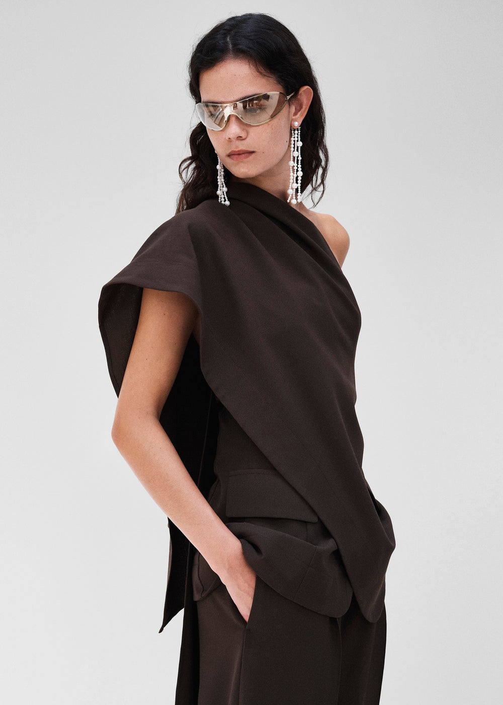 Beaufille Ezra Blouse - Dark Khaki - 1