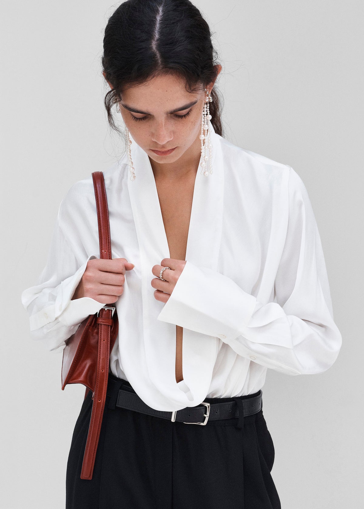 Beaufille blusa Halo - Perla