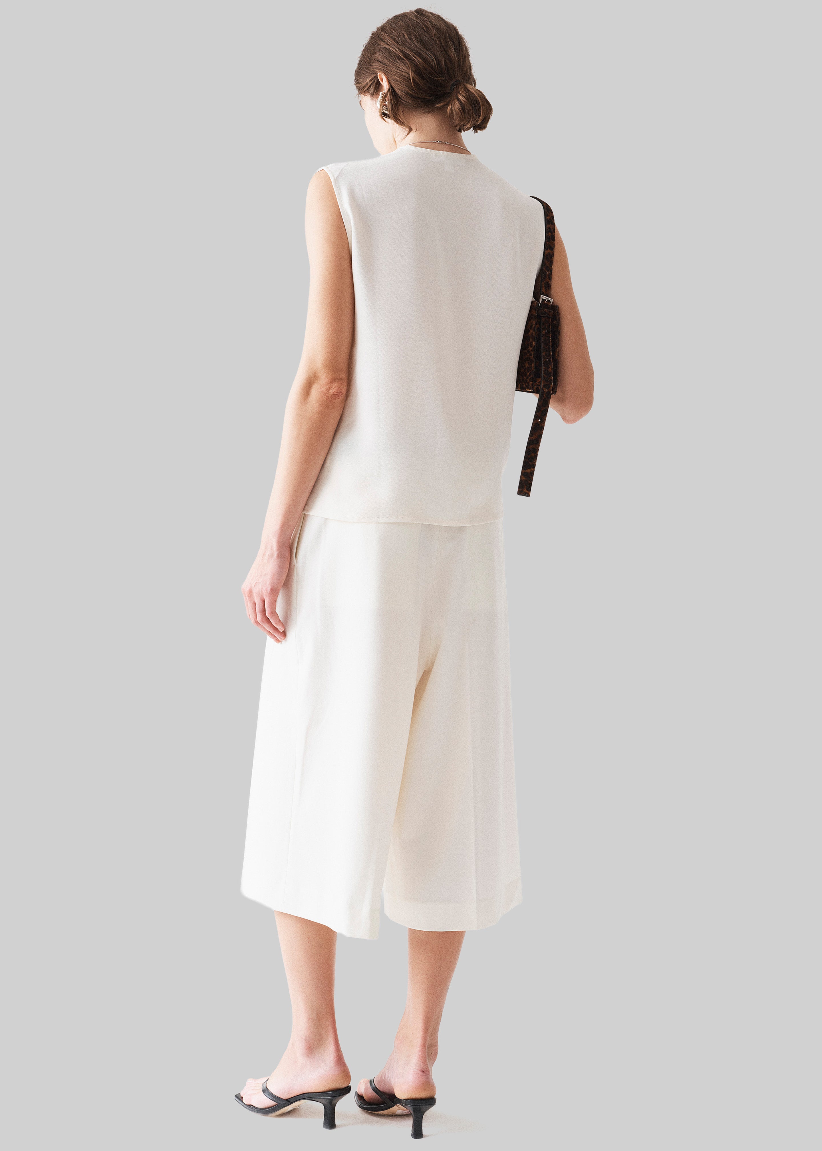 Beaufille Lewis Sleeveless Blouse - Porcelain - 6