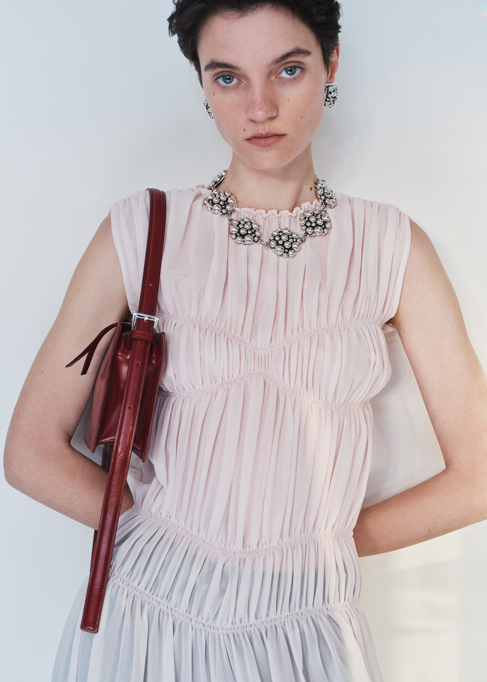 Beaufille Monroe Dress - Pale Pink