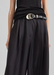 Beaufille Porte Belt - Black/Silver