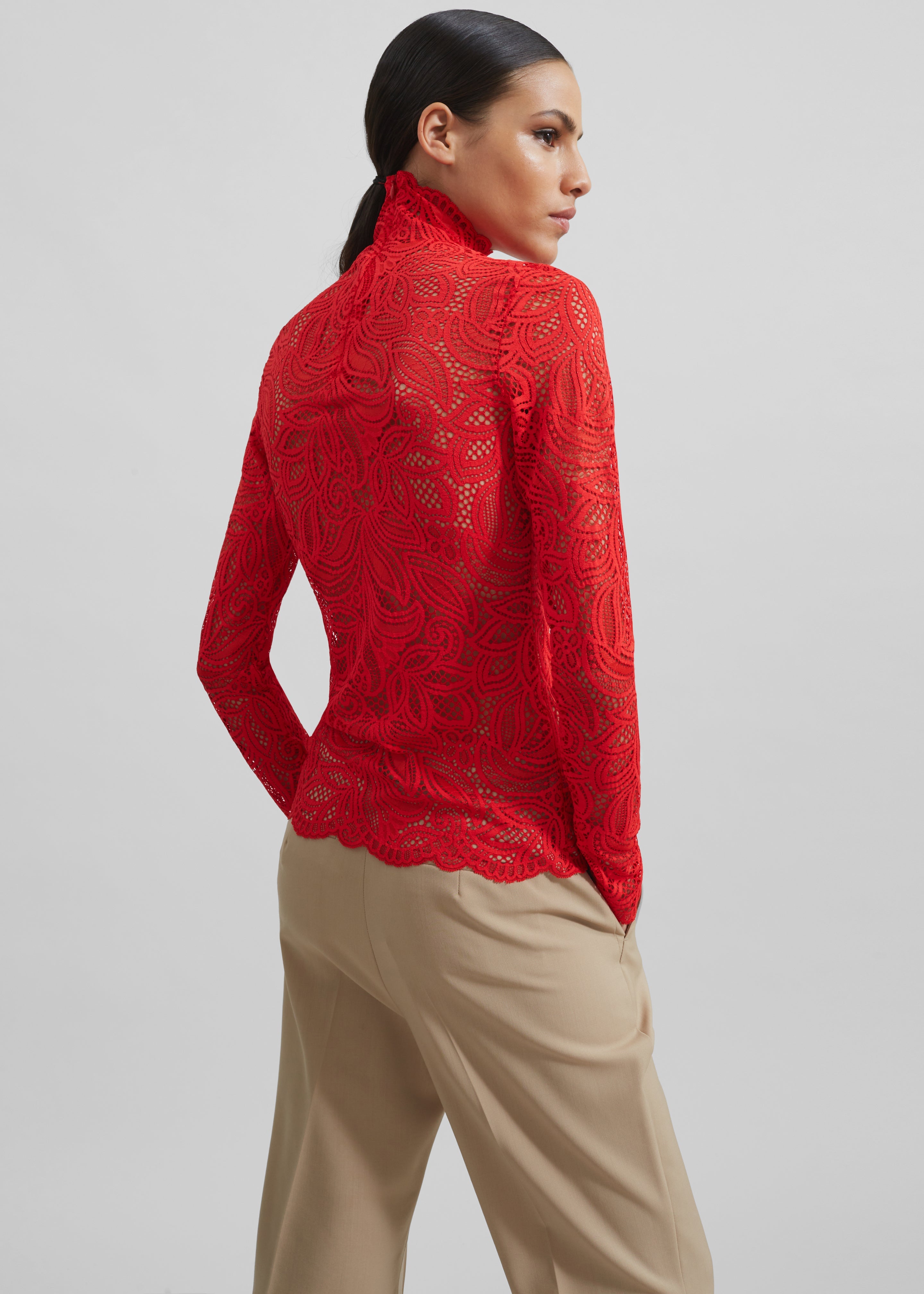 Beaufille Rodin Blouse - Red - 6