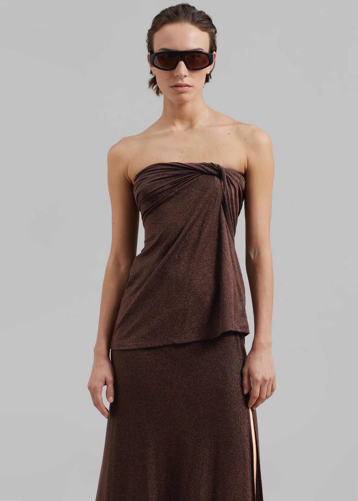 Beaufille Zeno Blouse - Espresso - 5