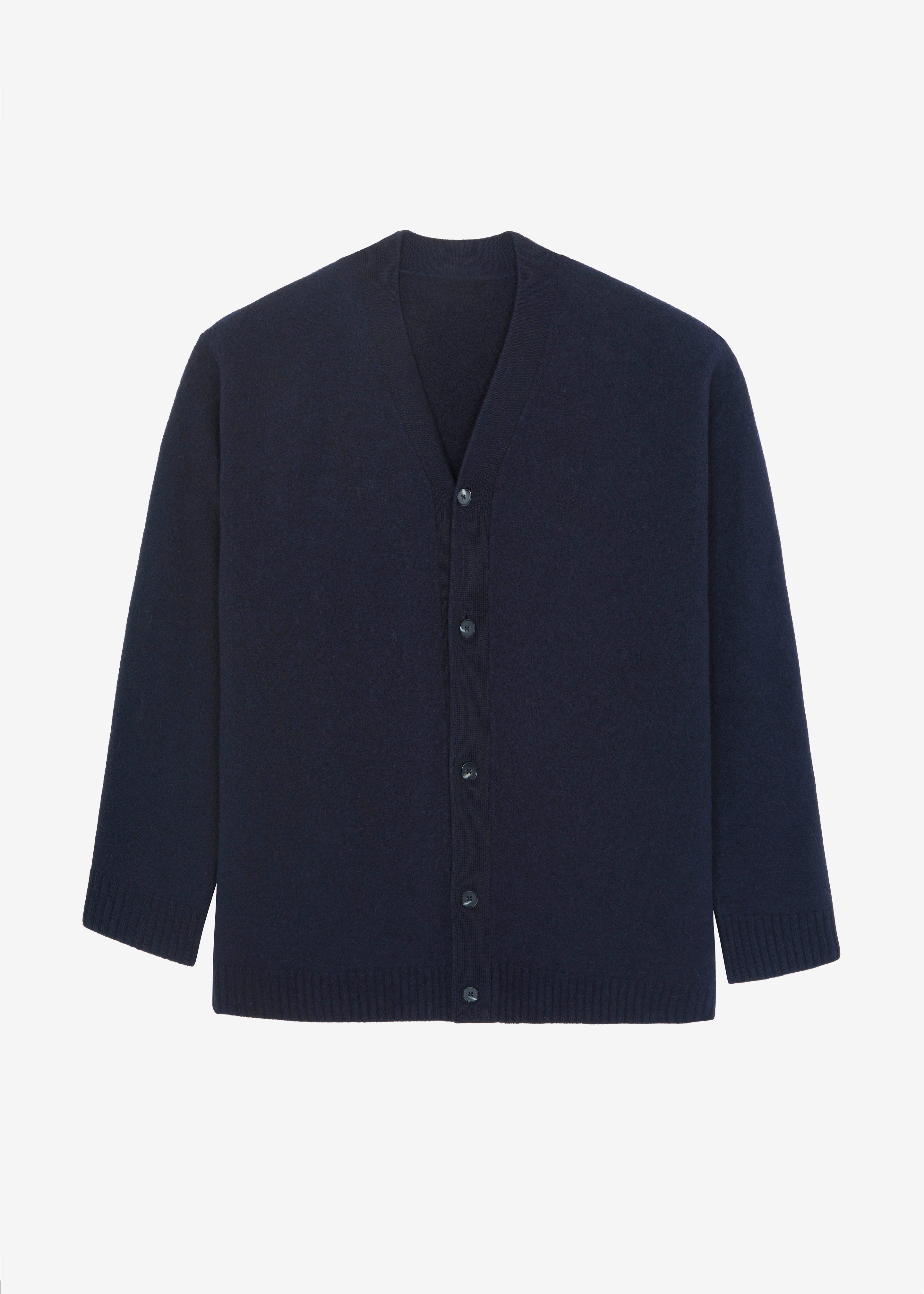 Beck Wool Cardigan - Navy - 7