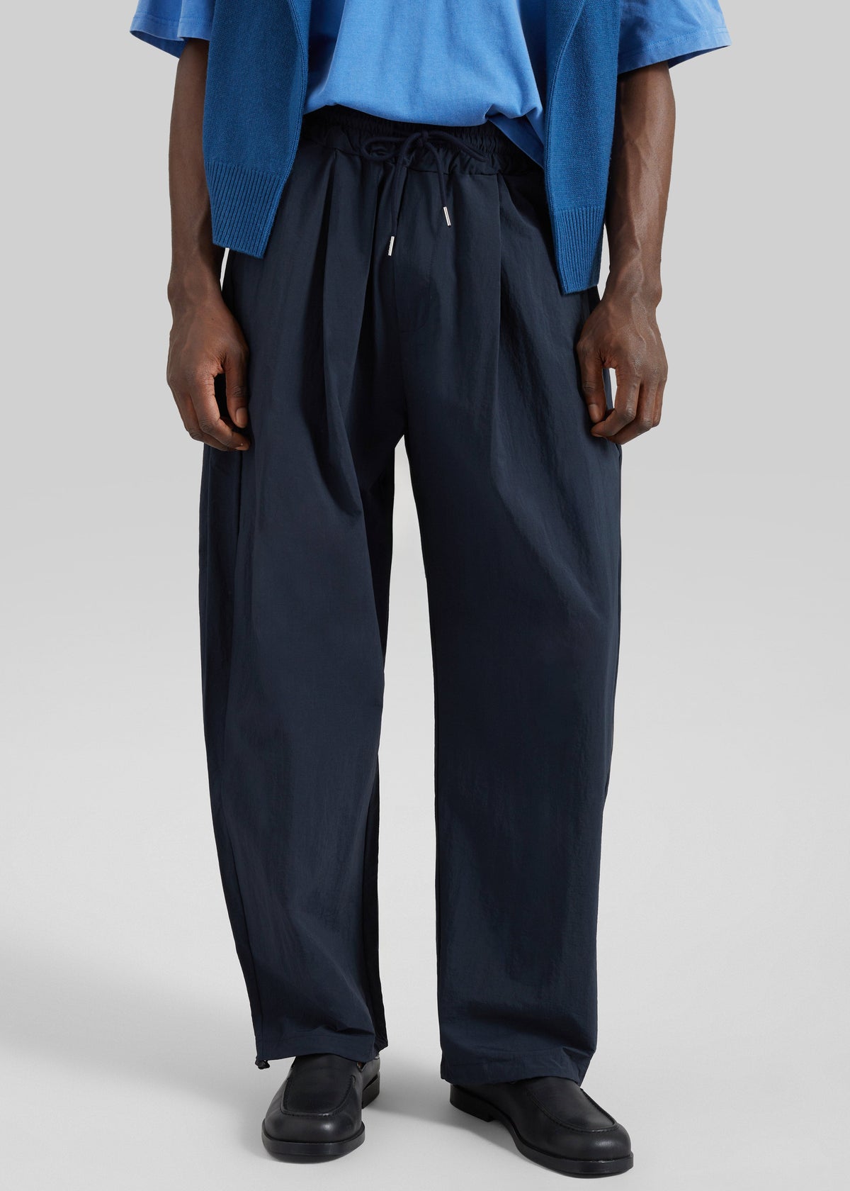 Belem Drawstring Pants - Navy - 2