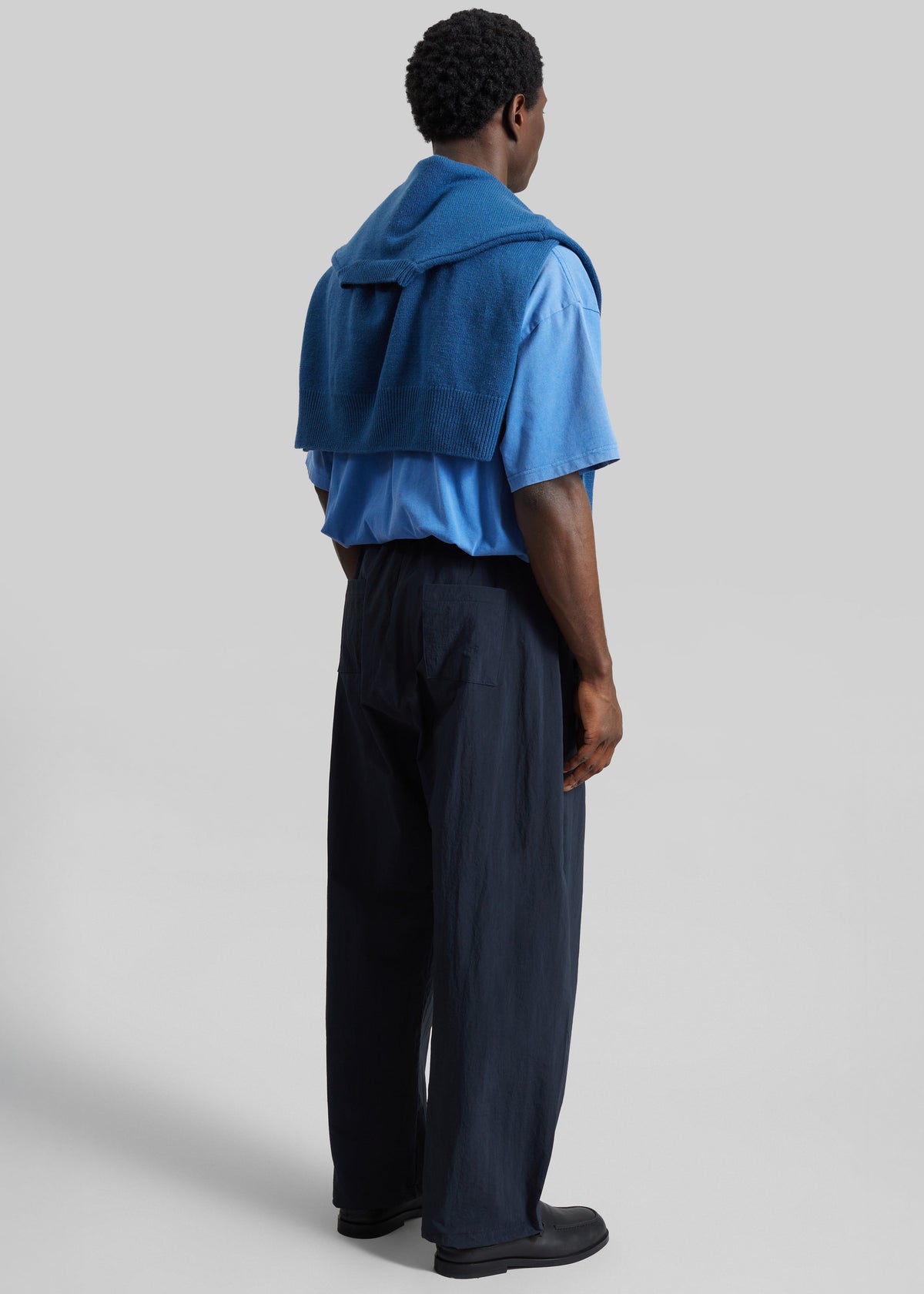 Belem Drawstring Pants - Navy - 7