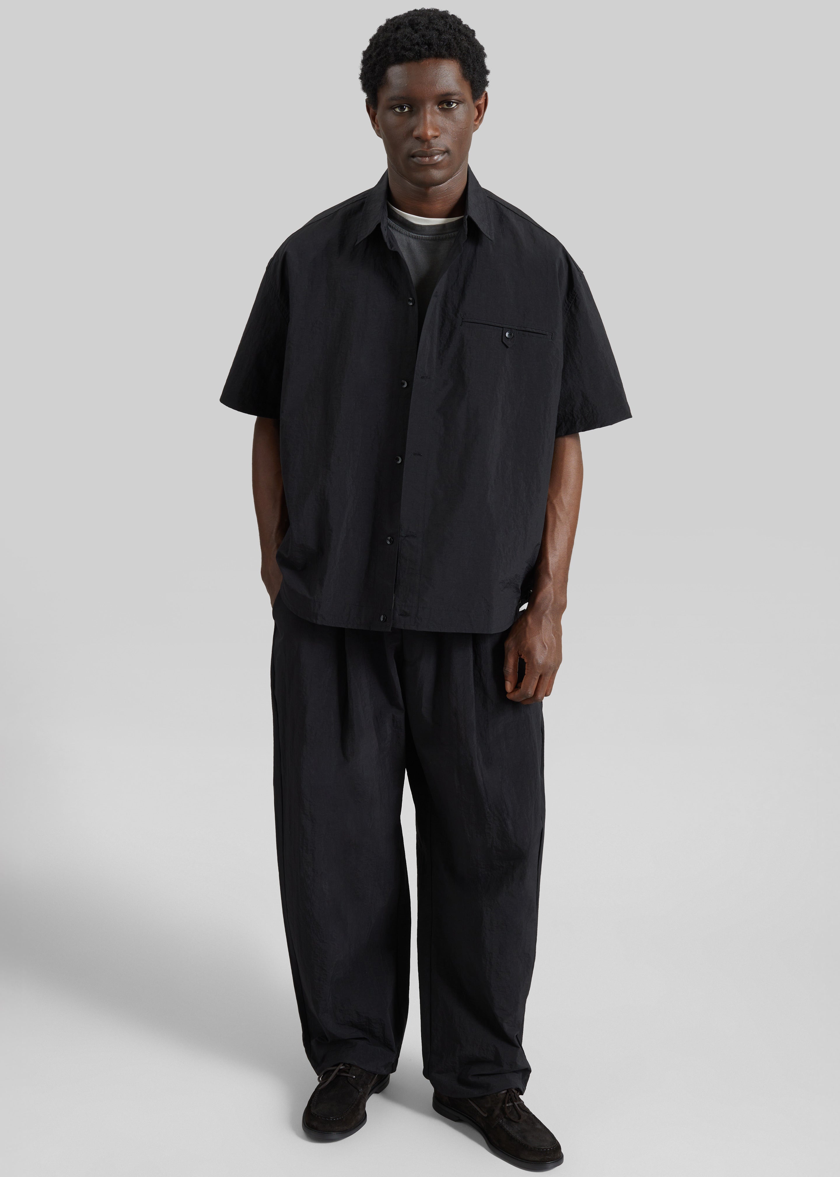 the Frankie Shop シャツ Lienz Double Shirt - Blue/White Stripe – The Frankie Shop Europe