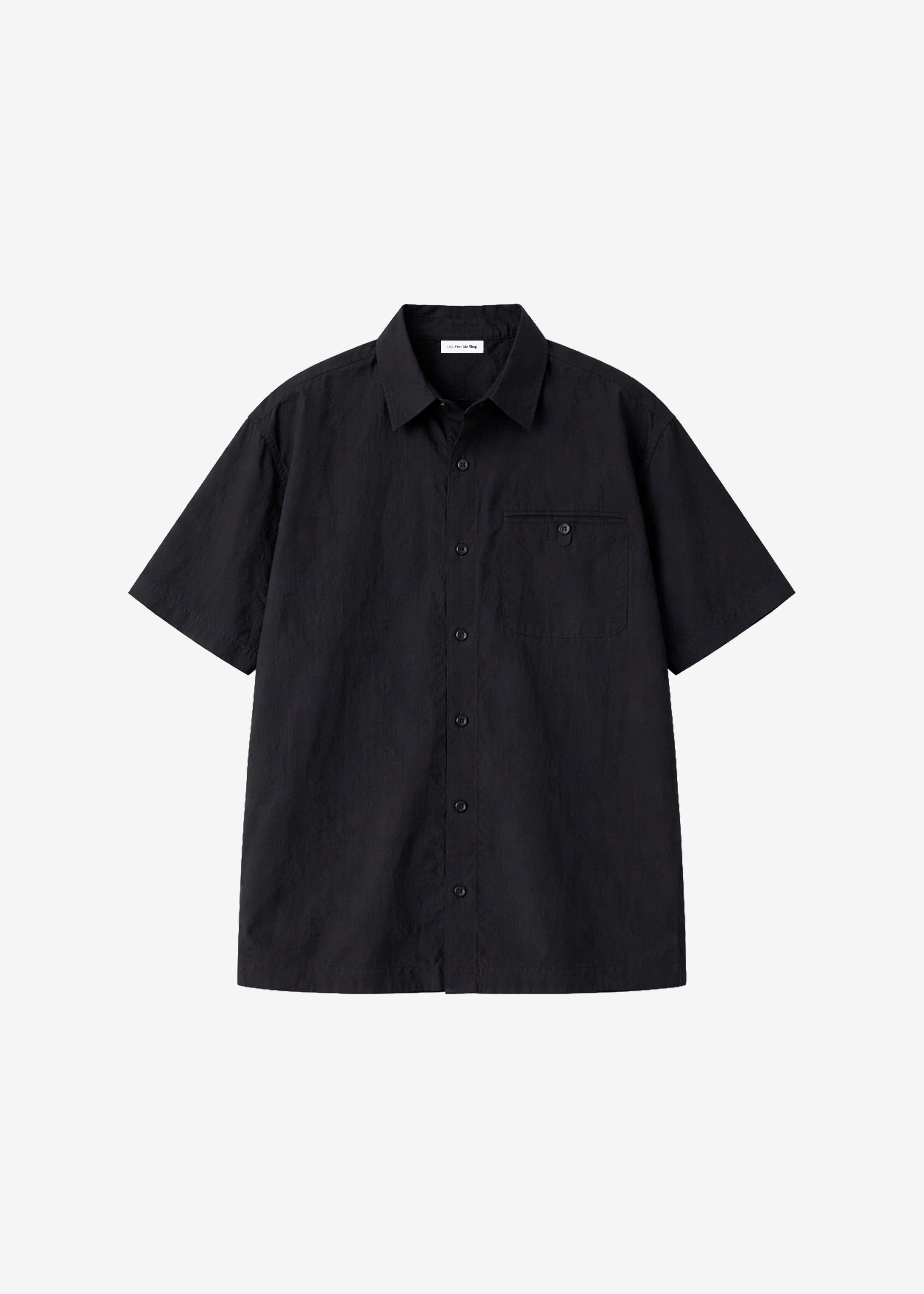 Belem Drawstring Shirt - Black - 7