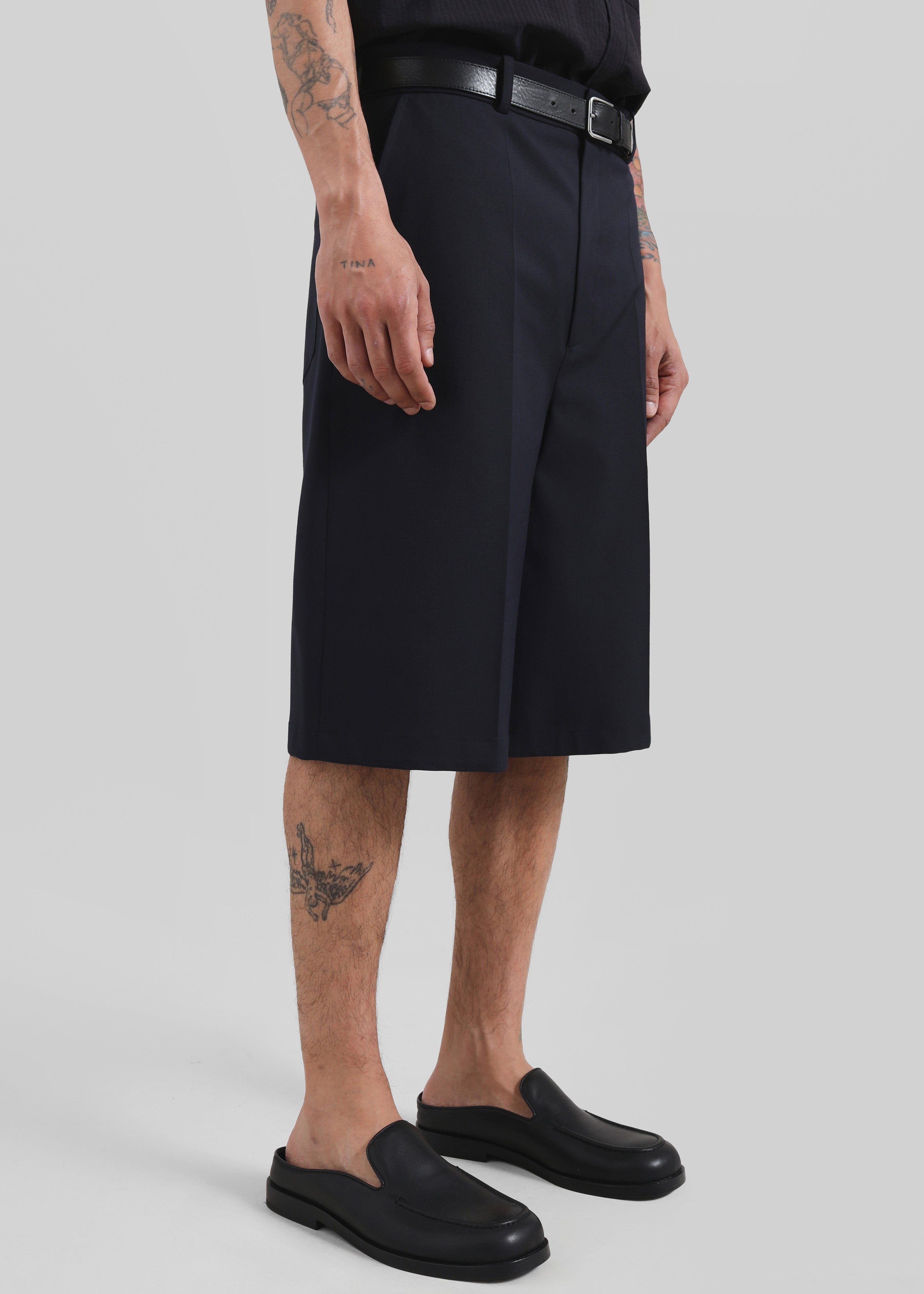 Belgrave Bermuda Shorts - Navy - 7