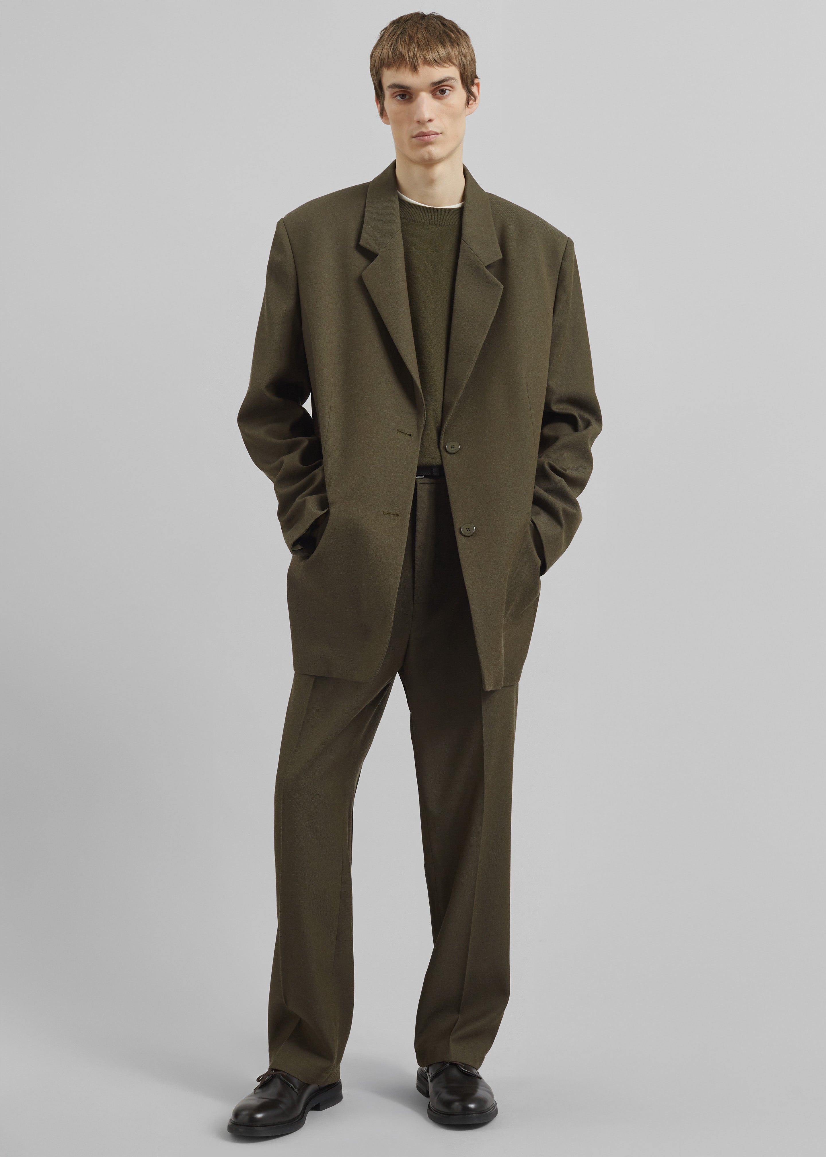 Belgrave Blazer - Army Green - 2