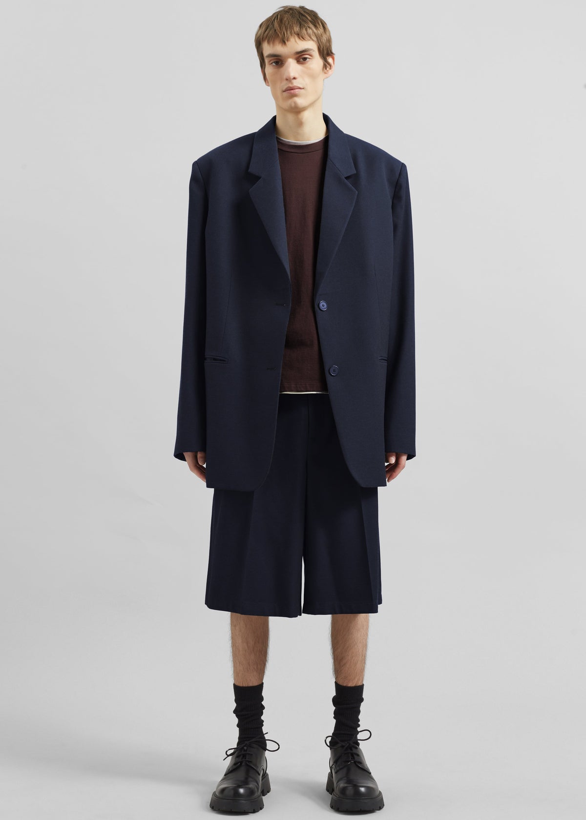 Belgrave Bermuda Shorts - Navy - 11