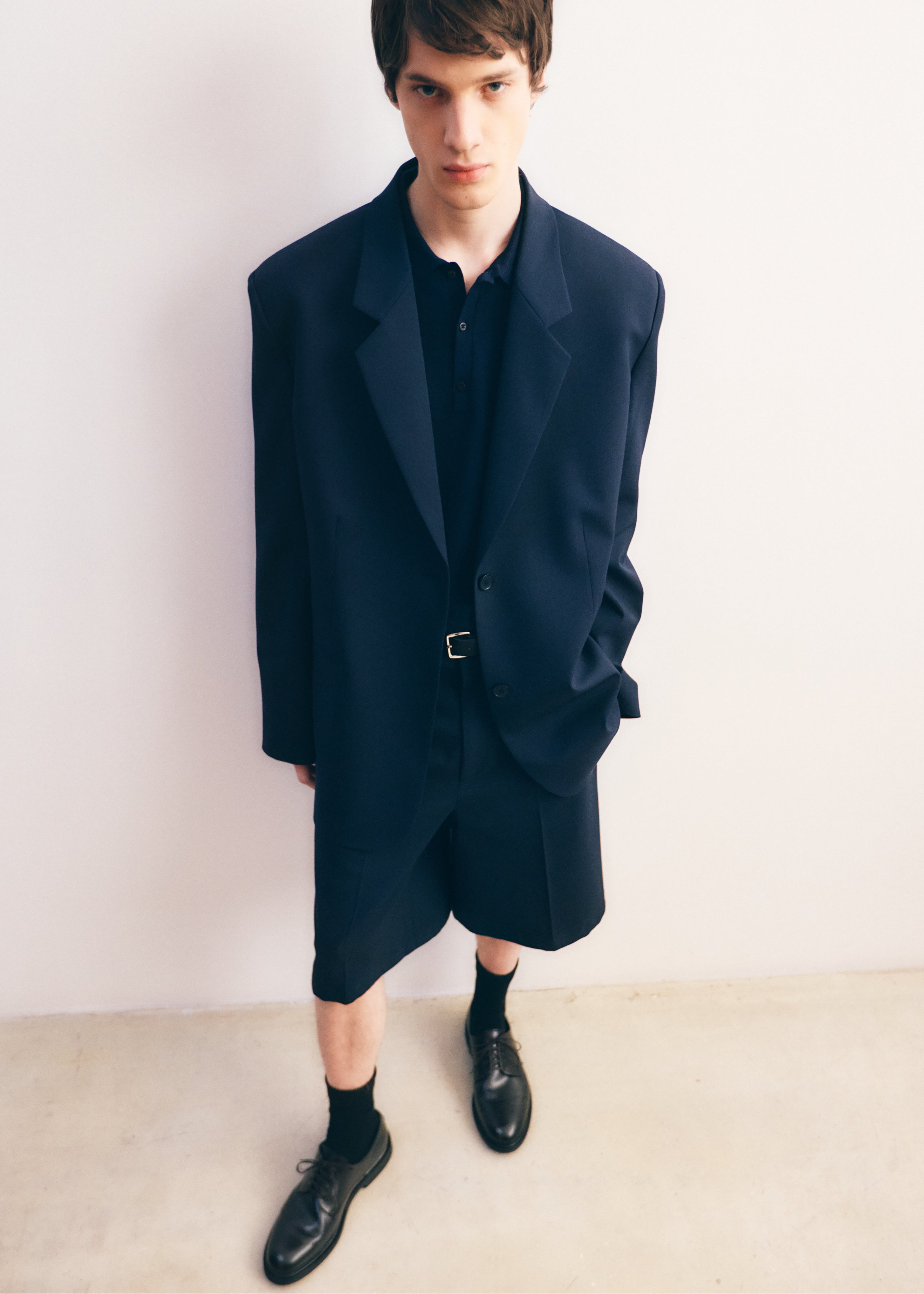 Belgrave Bermuda Shorts - Navy - 8