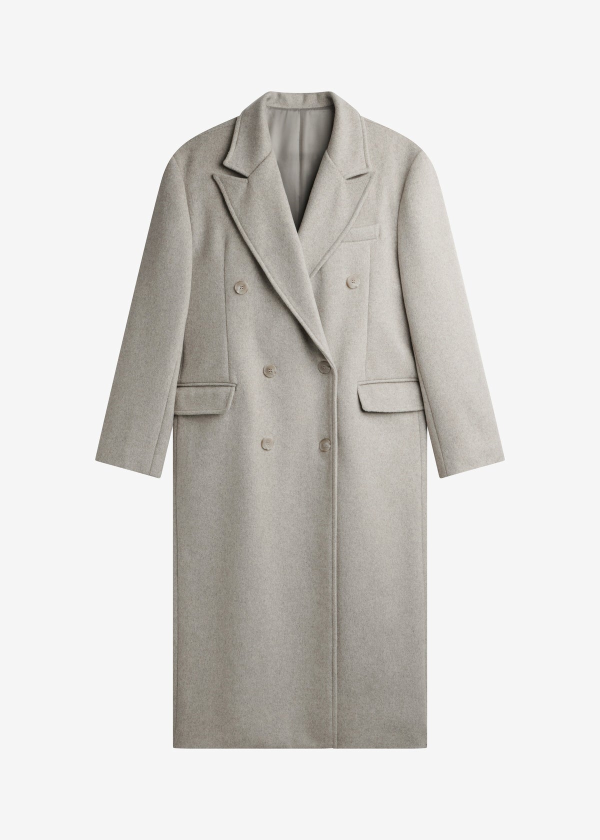 Bellace Wool Coat - Taupe - 6