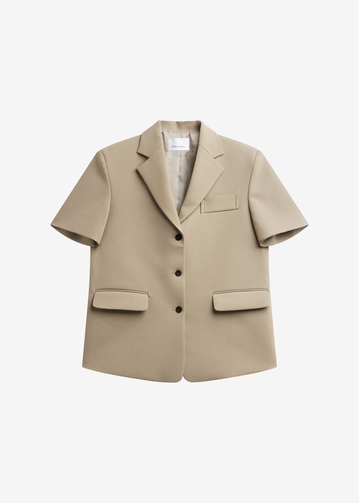 Blazer Belliva à manches courtes - Camel - 9