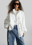 Bellona Blouson Jacket - White