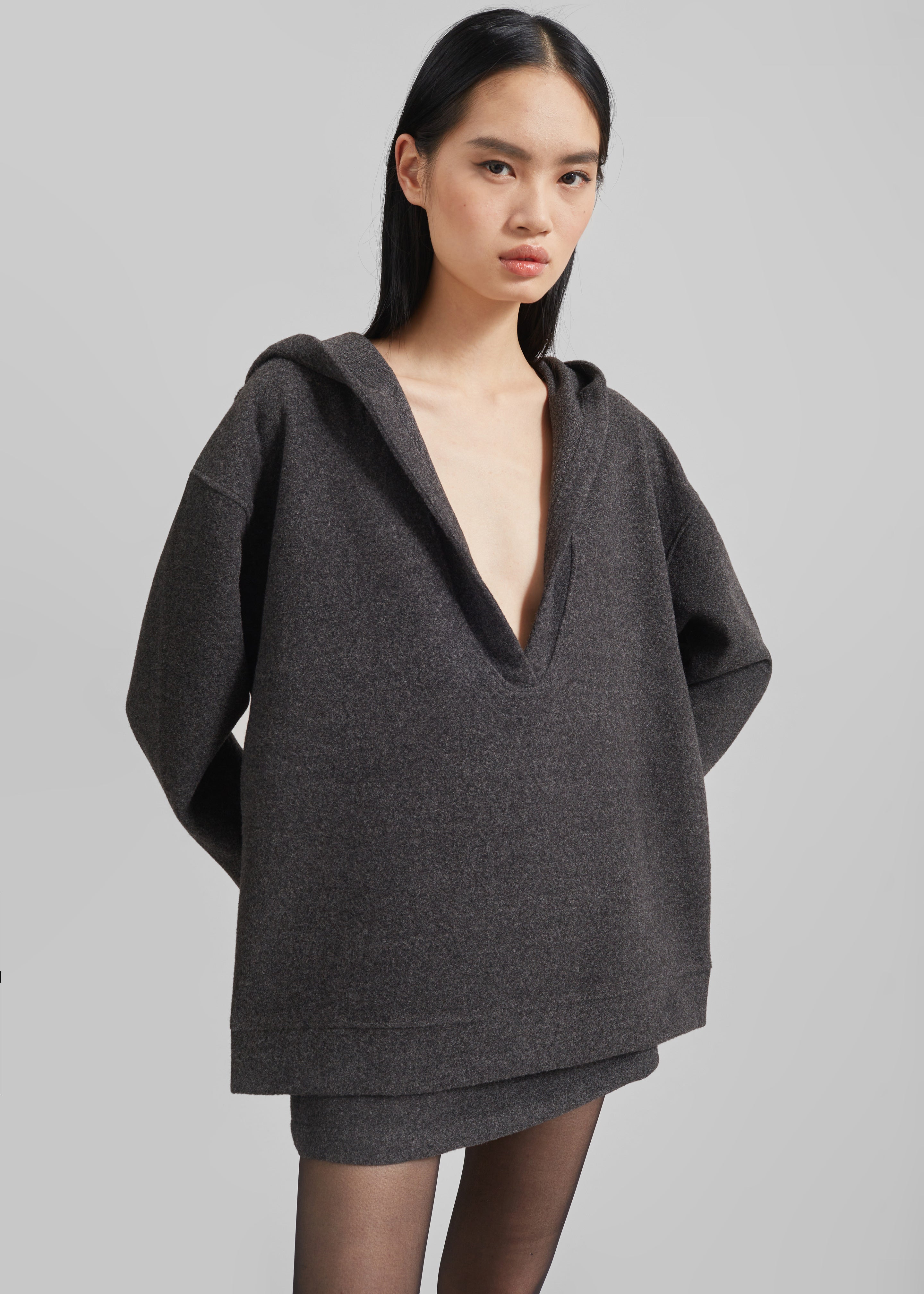 Belsay Hoodie - Charcoal - 3