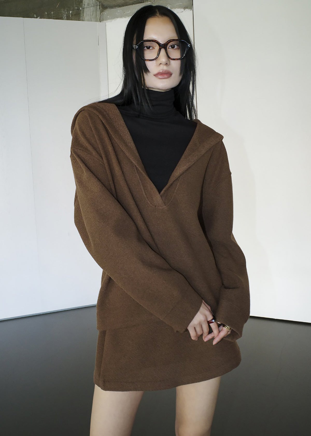 Belsay Hoodie - Khaki Brown - 7